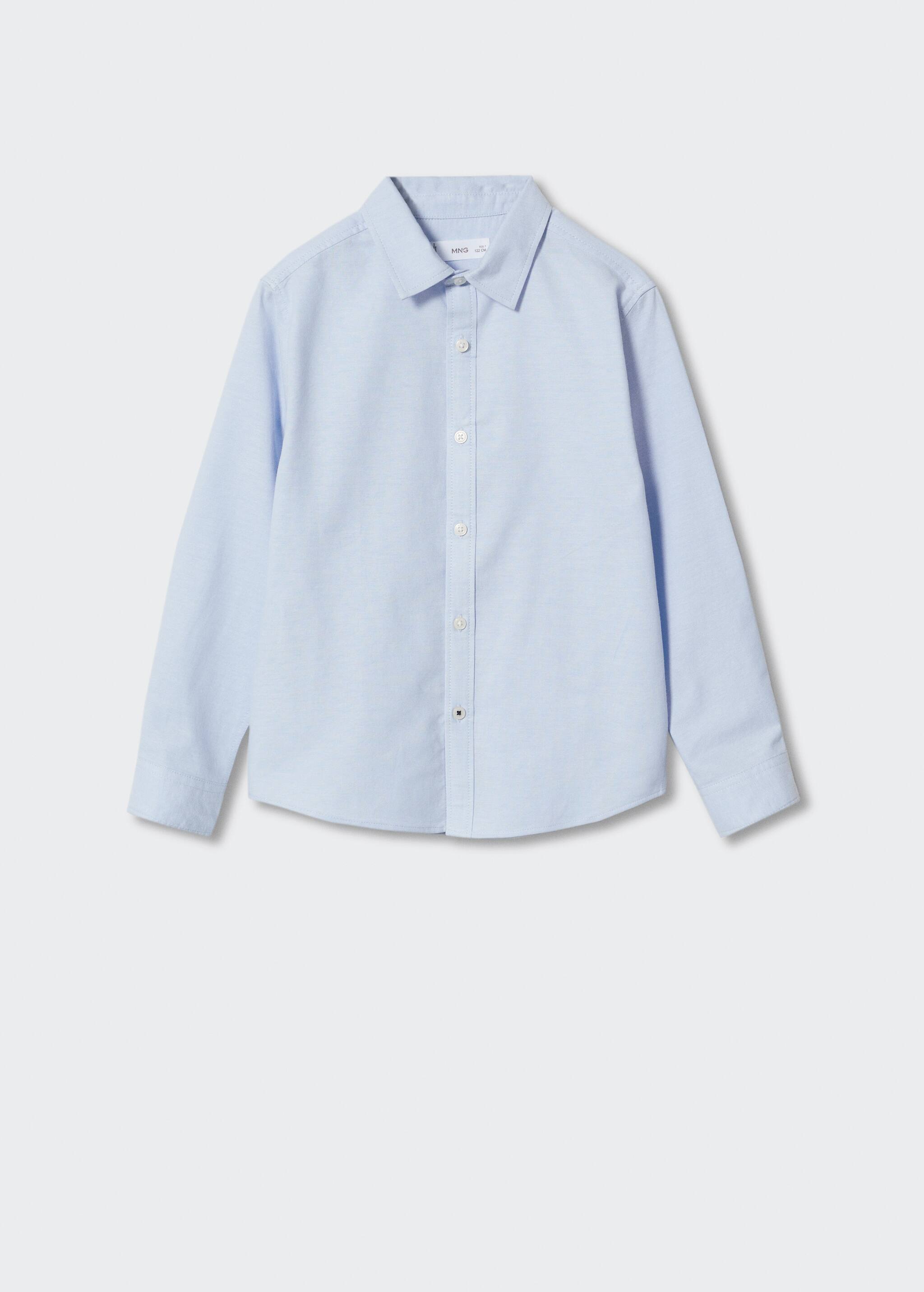 Oxford-Hemd aus Baumwolle - Artikel ohne Model