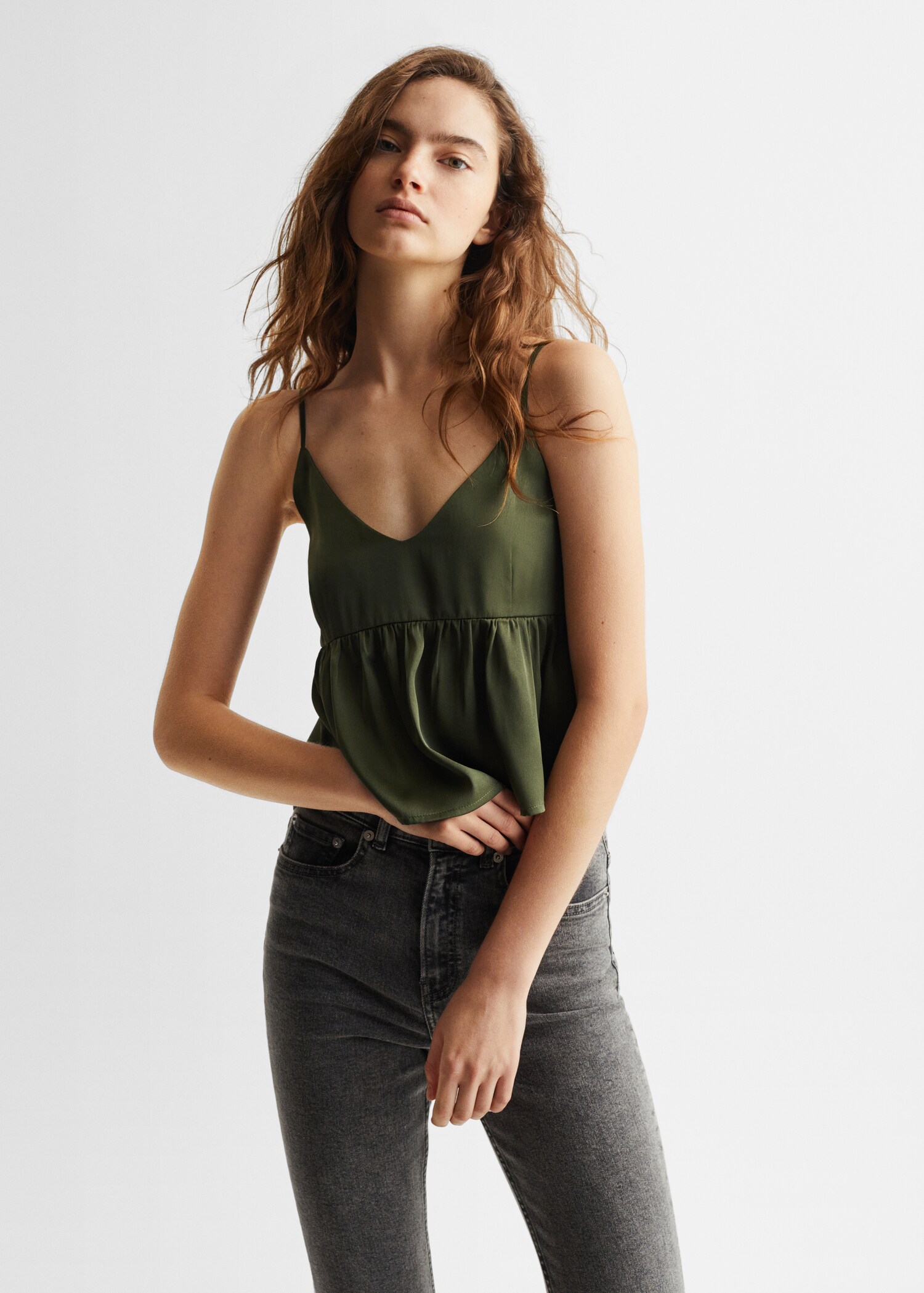 Top crop volante - Plano medio