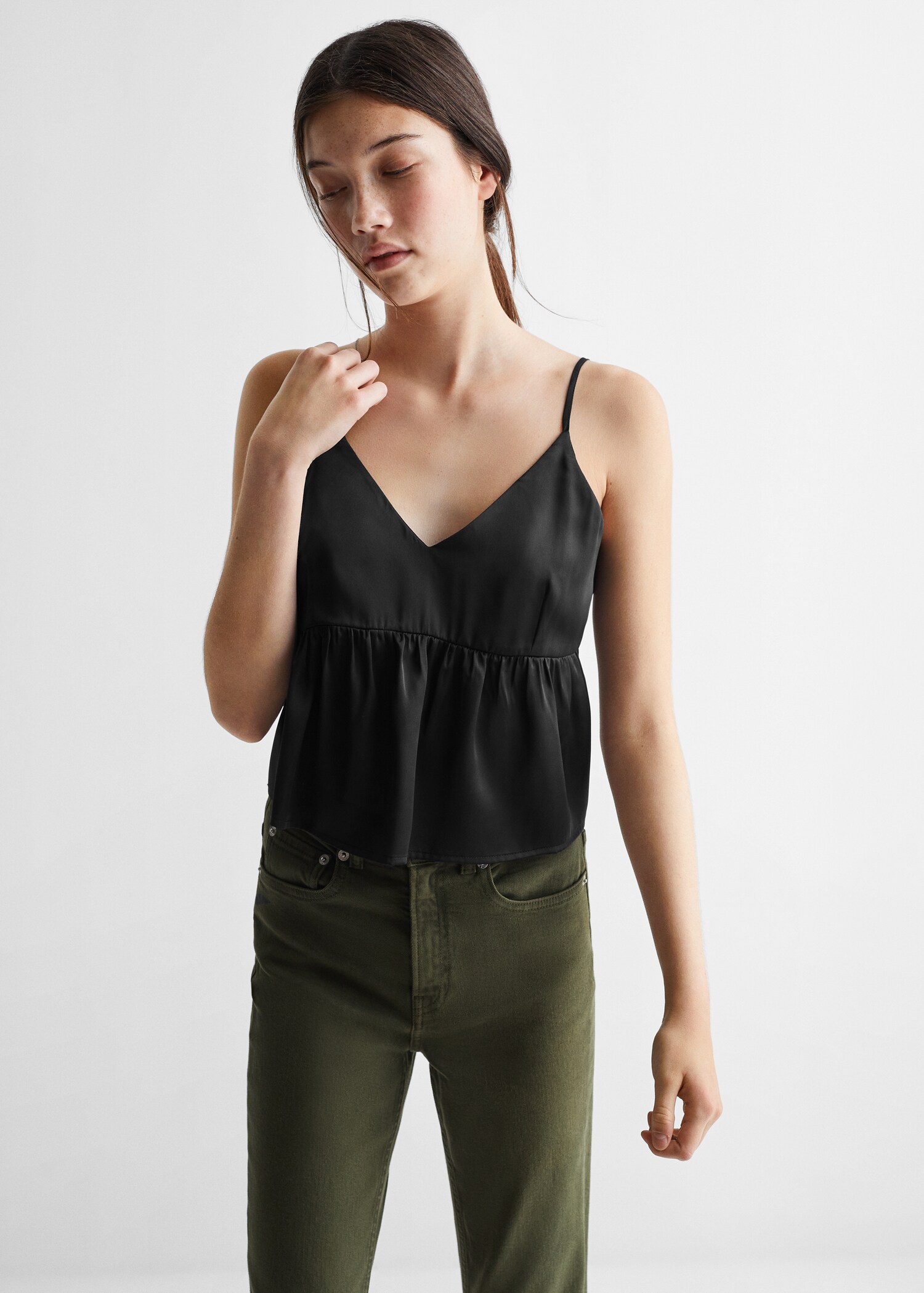 Top crop volante - Plano medio