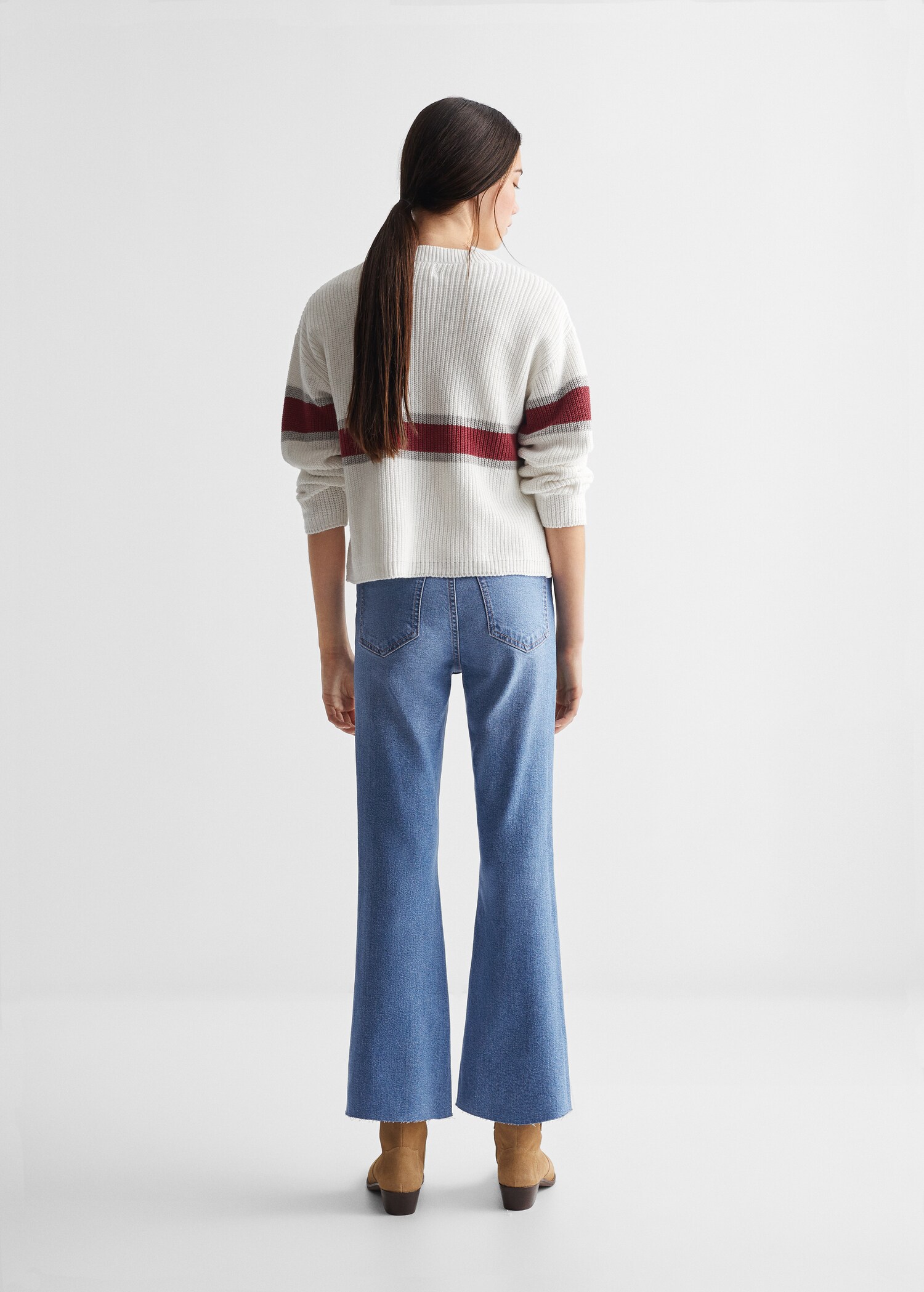 Flared jeans - Reverse of the article