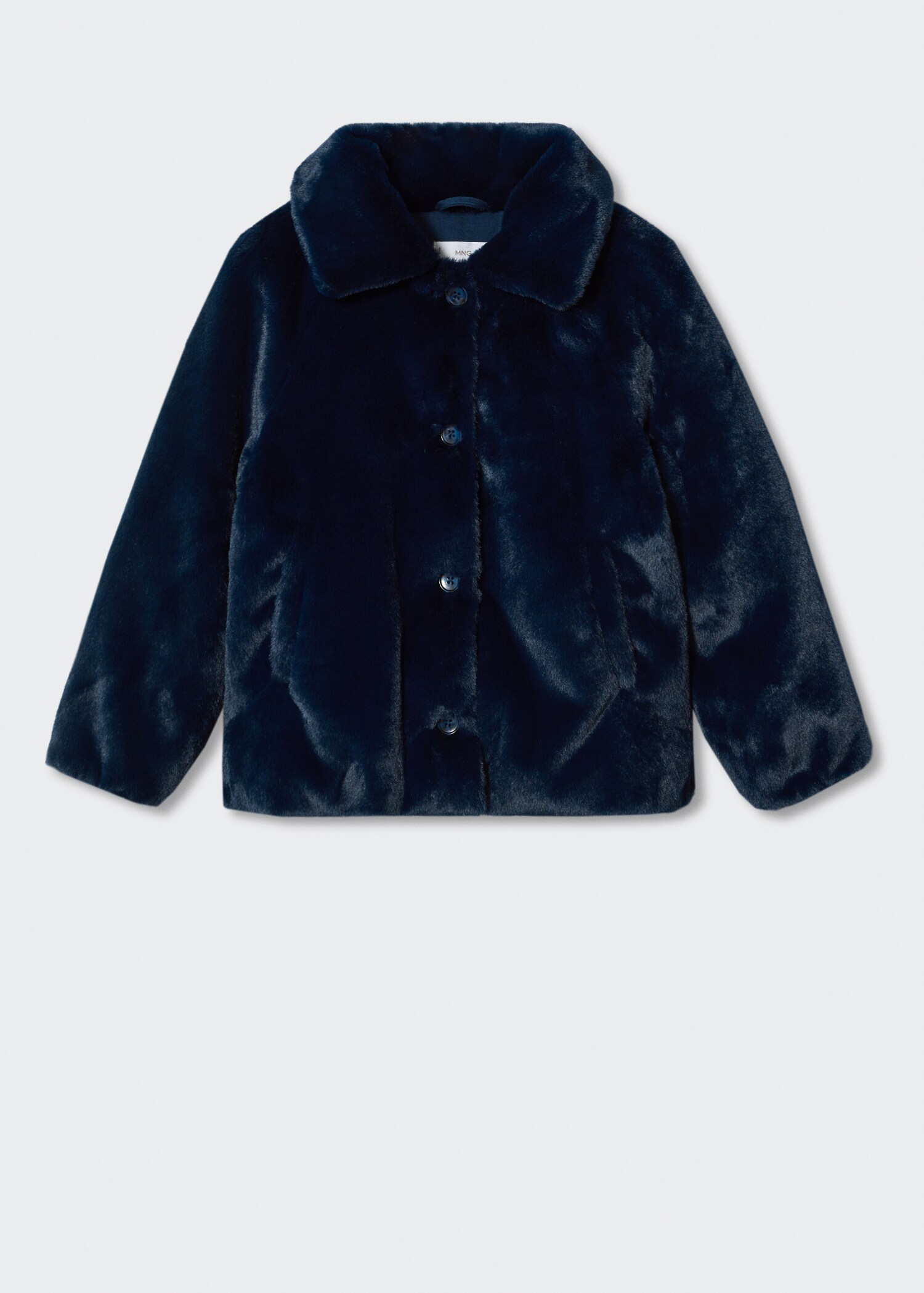 Fur-effect coat - Article without model
