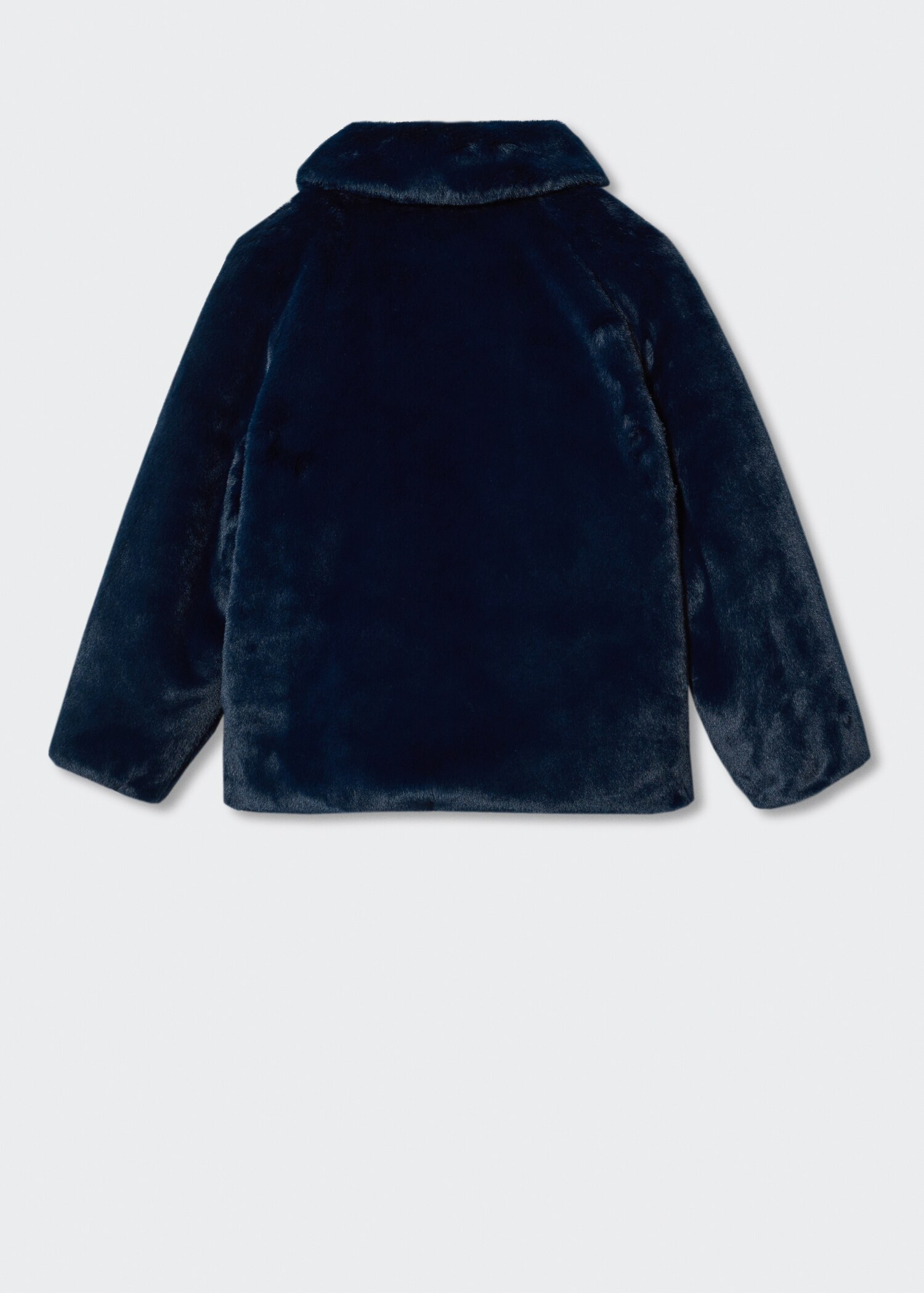 Fur-effect coat - Reverse of the article