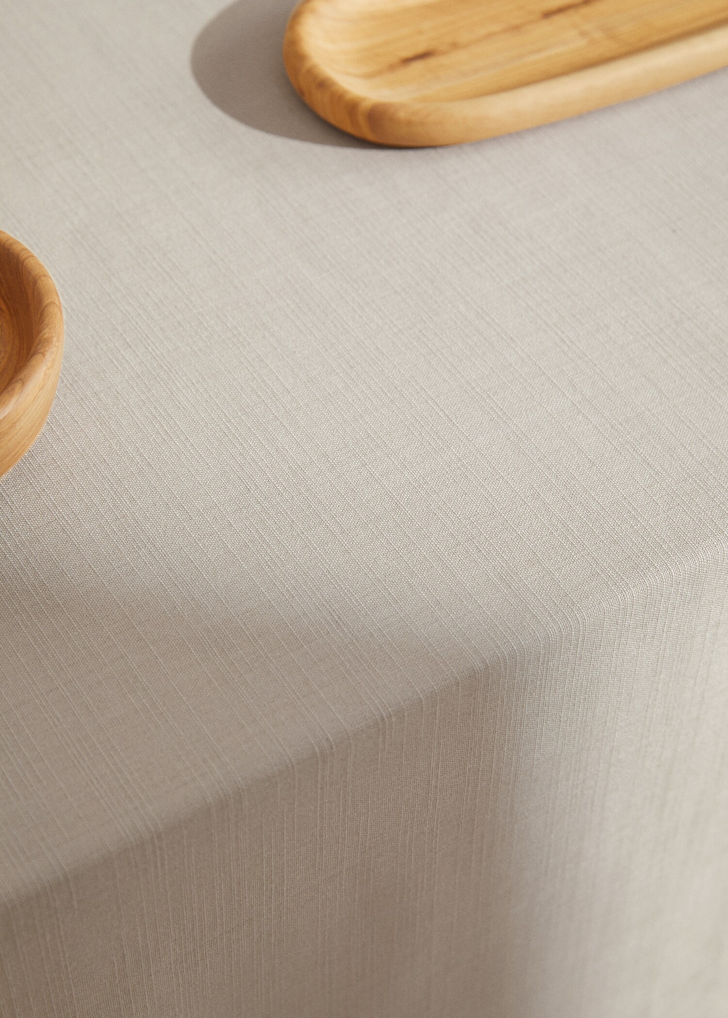 Hemstitch detail tablecloth 150x150cm - Details of the article 8