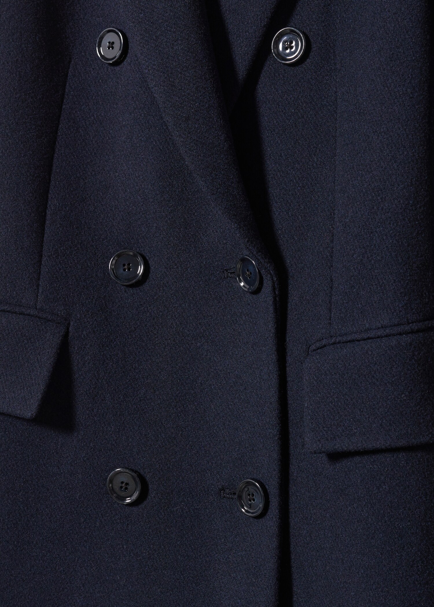 Taillierter Wollmantel - Detail des Artikels 8