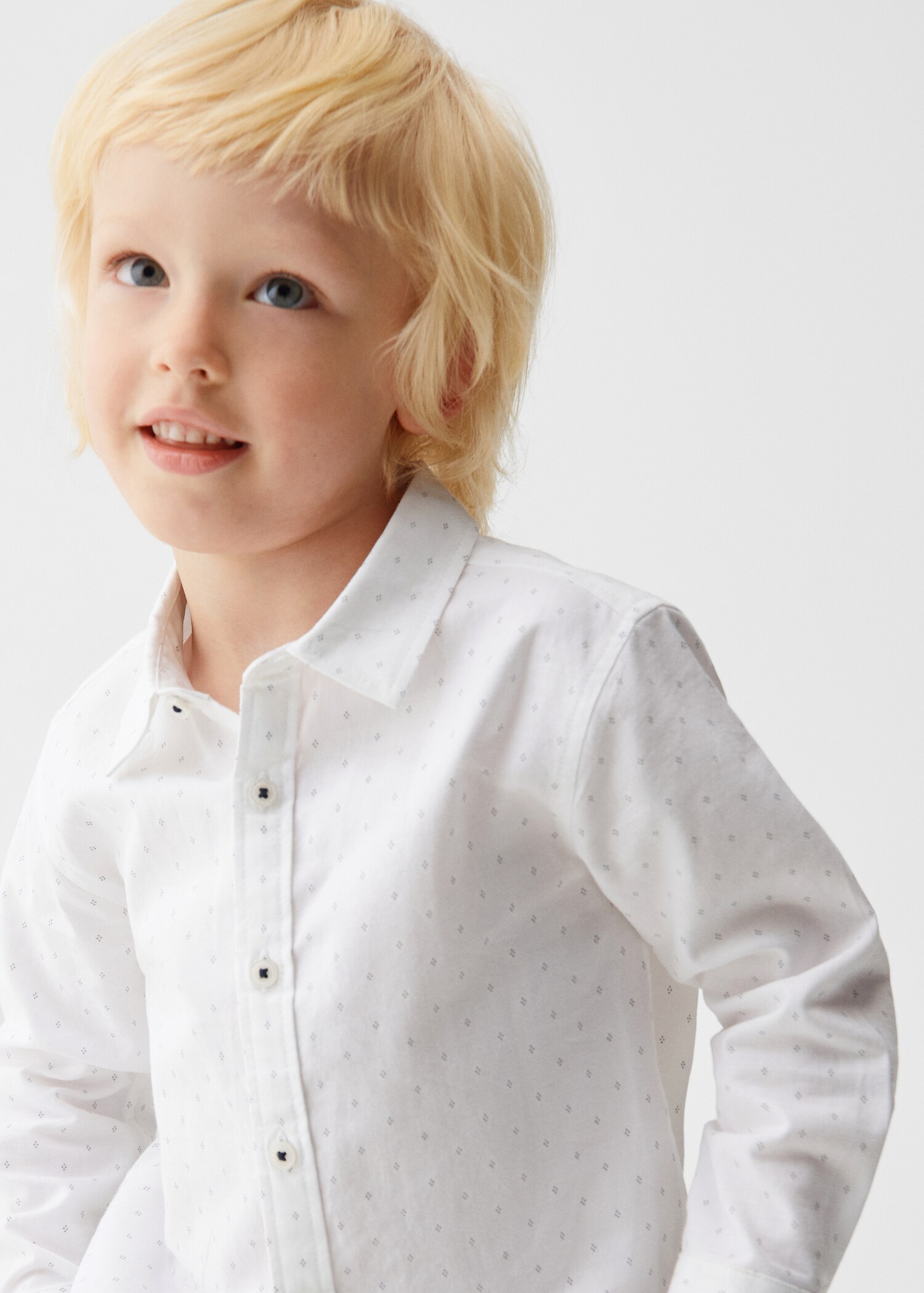 Printed Oxford shirt - Details of the article 1