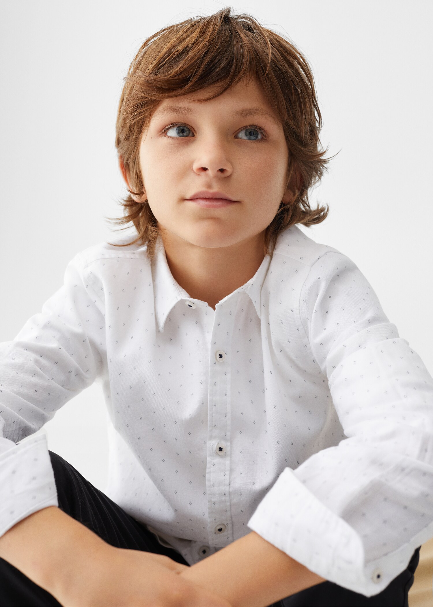 Oxford cotton shirt - Details of the article 1