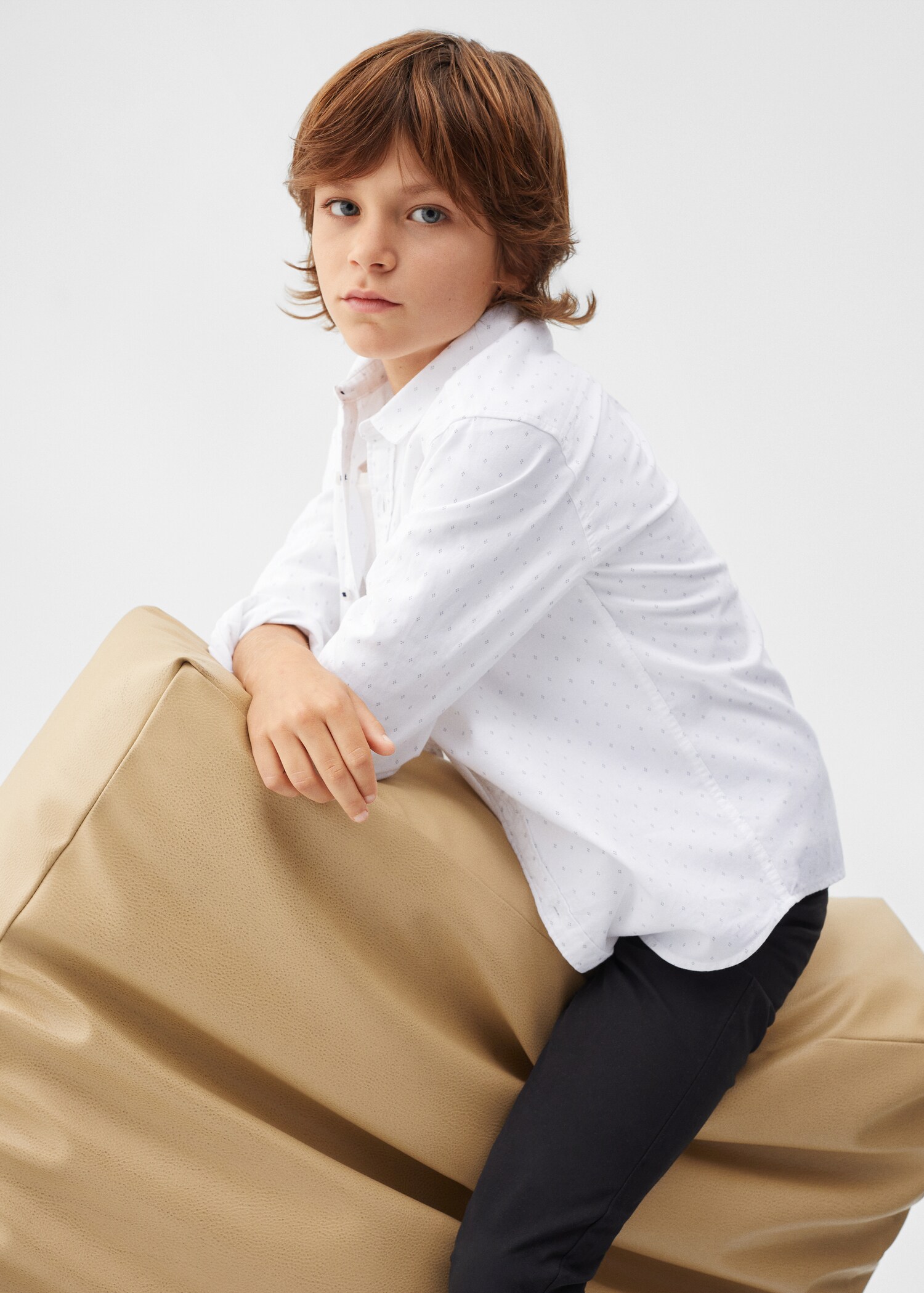 Oxford cotton shirt - Details of the article 2