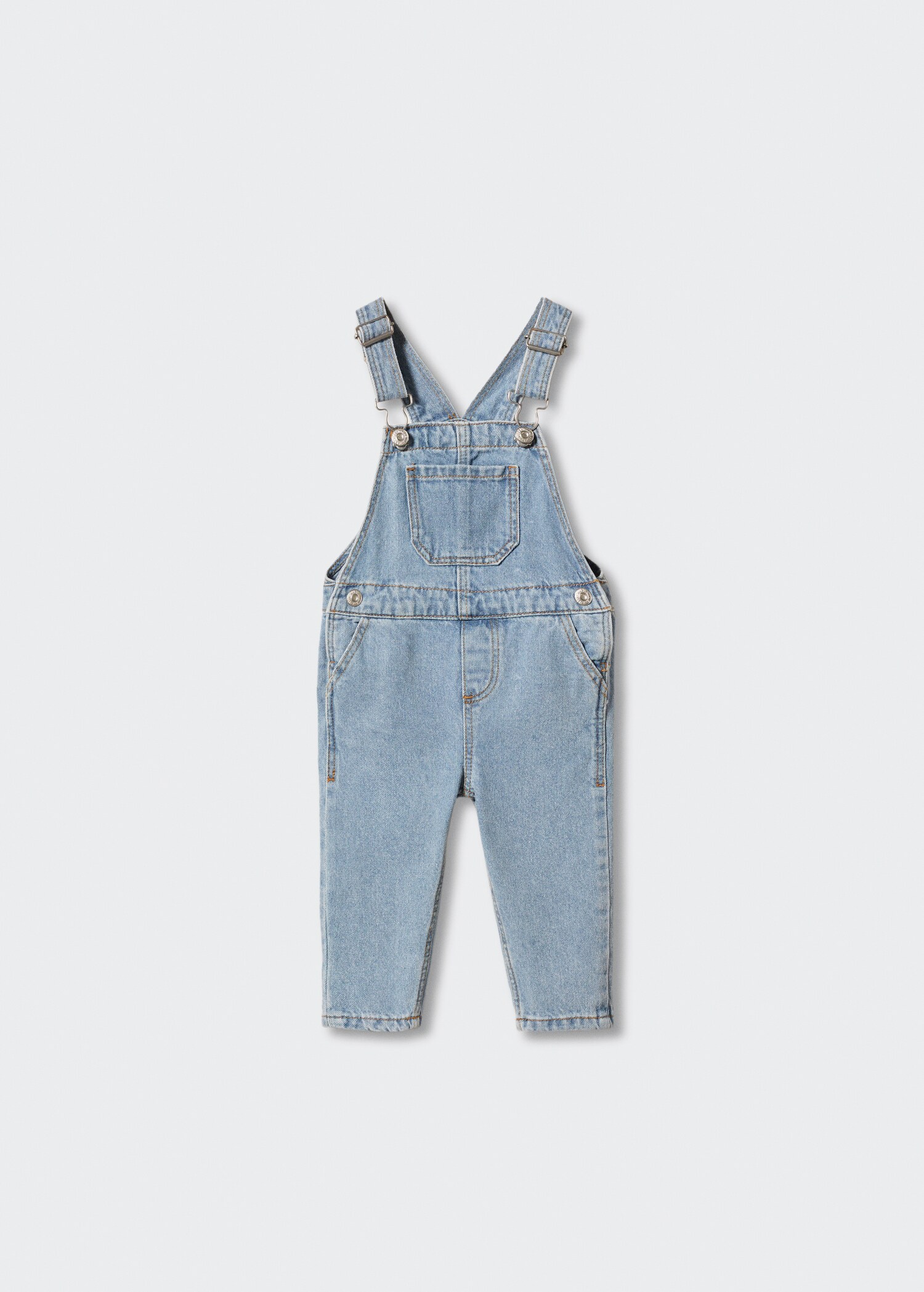 Gefütterte Jeans-Latzhose - Artikel ohne Model