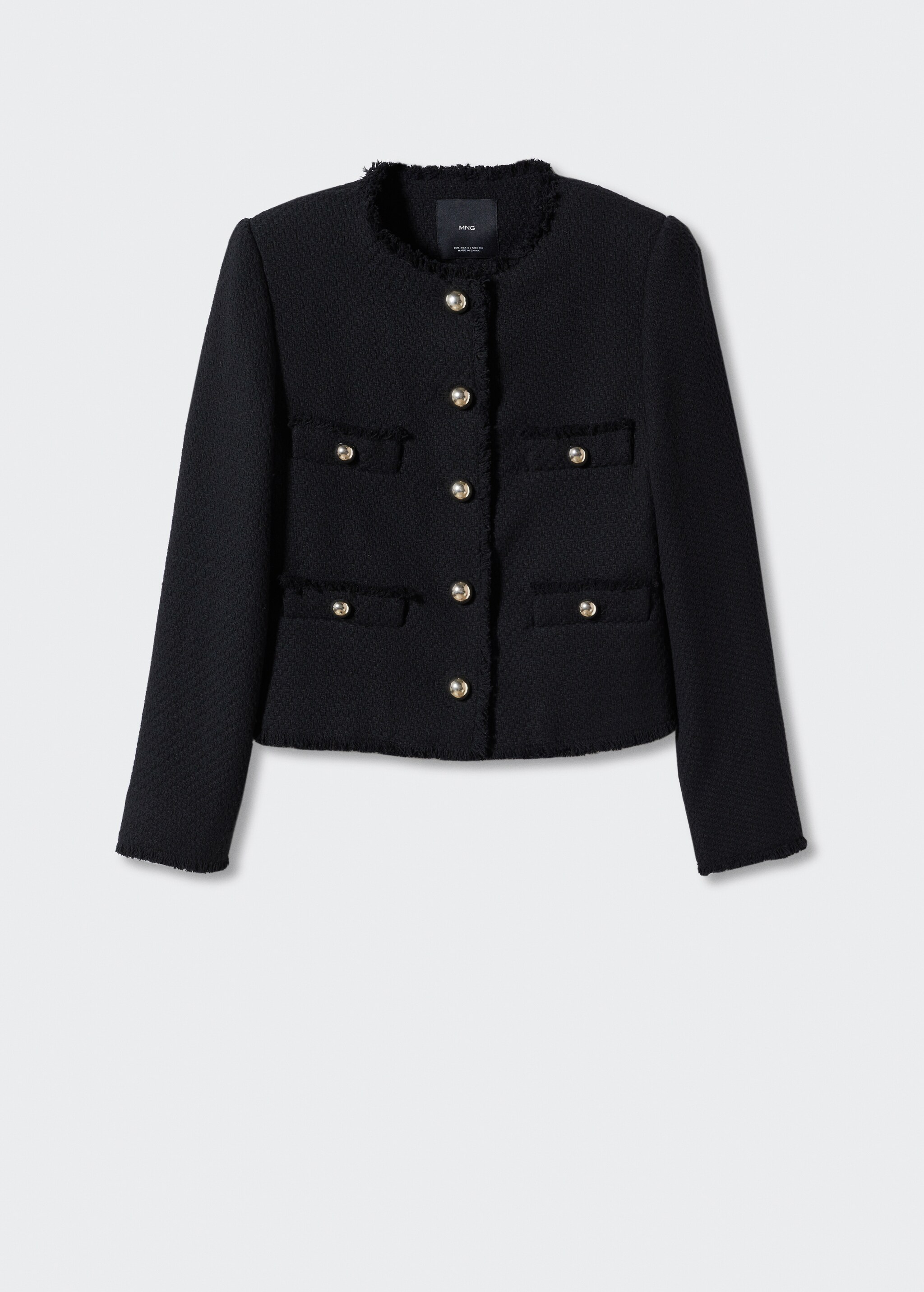 Tweed-Jacke mit Taschen - Artikel ohne Model