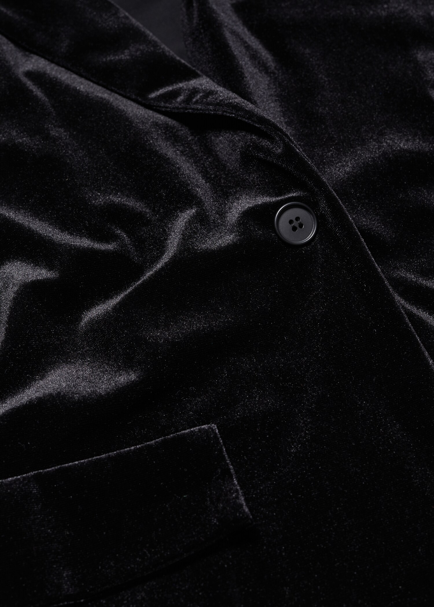 Velvet suit blazer - Details of the article 8