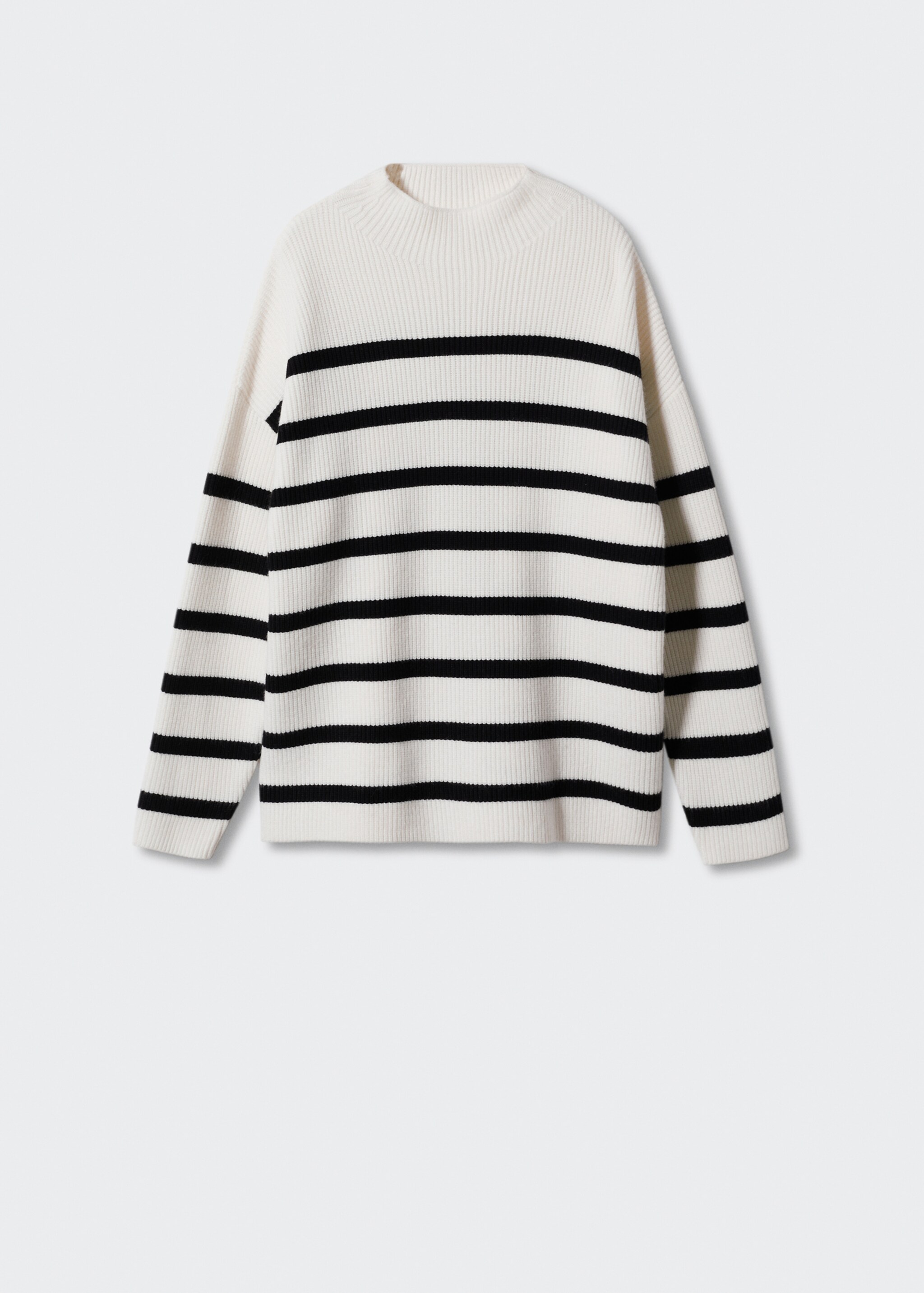 Jersey canalé rayas - Artículo sin modelo