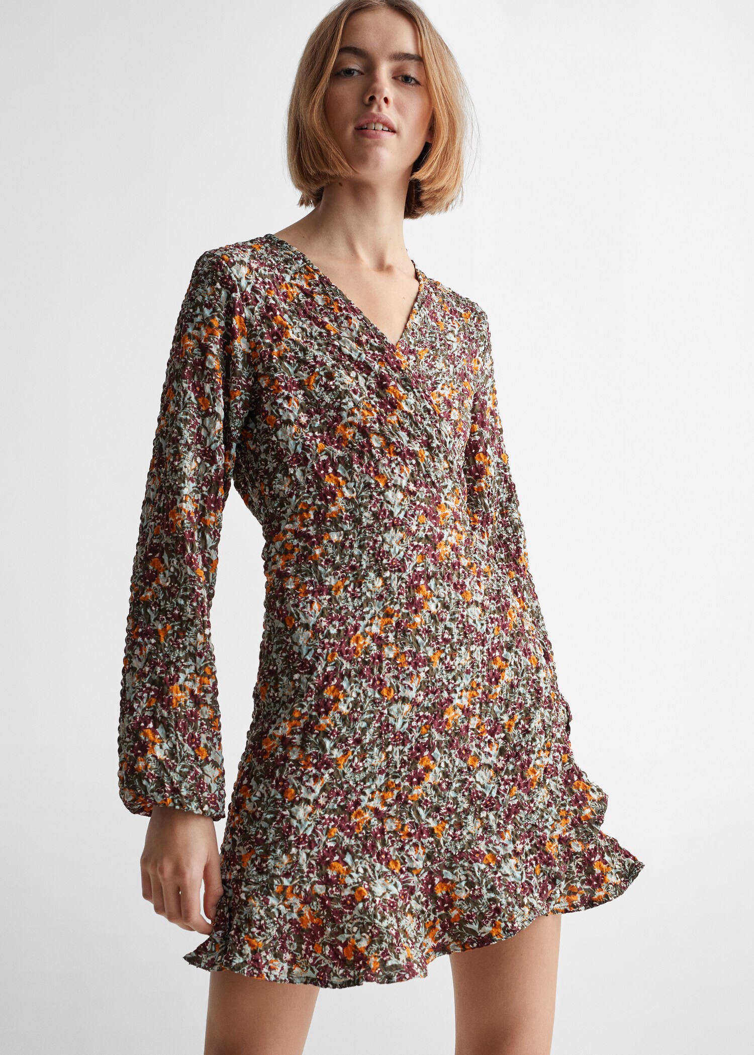 Floral print dress - Medium plane
