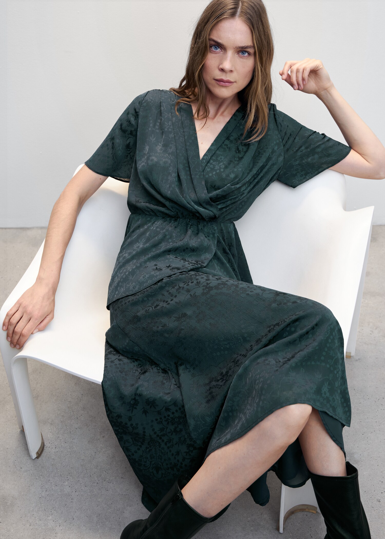 Faldilla midi jacquard - Detall de l'article 4