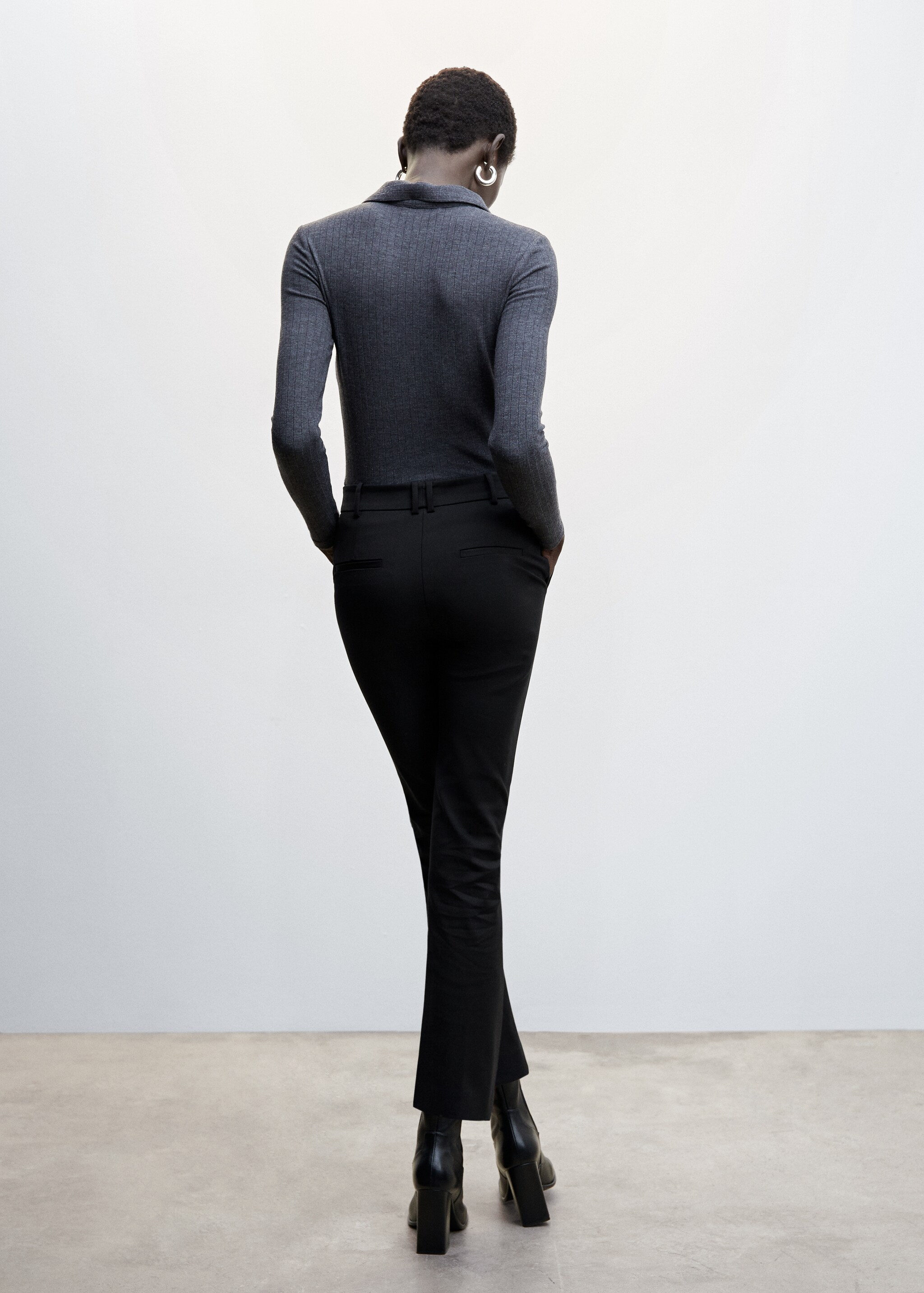 Skinny Anzughose - Rückseite des Artikels