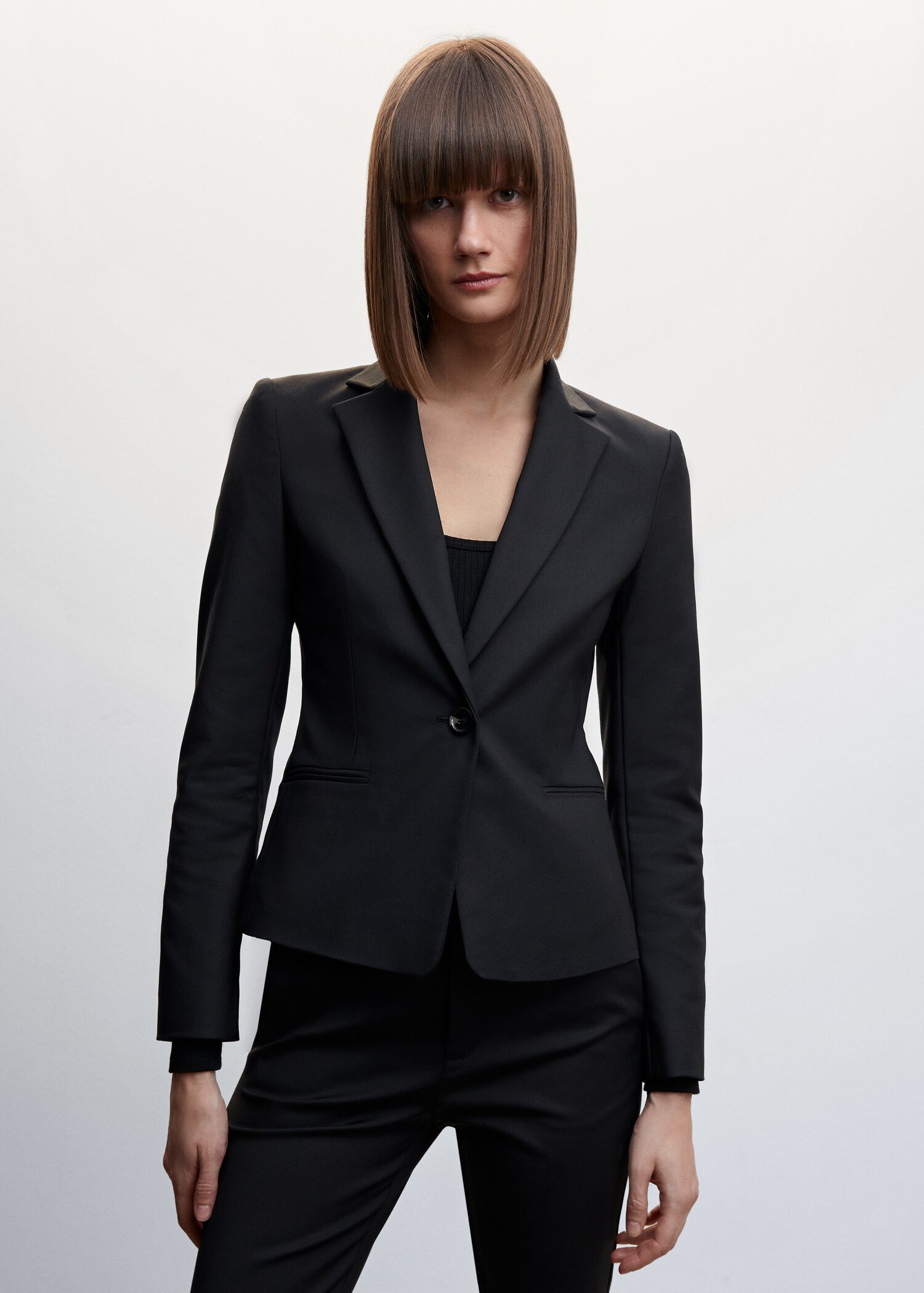 Americana traje estructurada - Plano medio