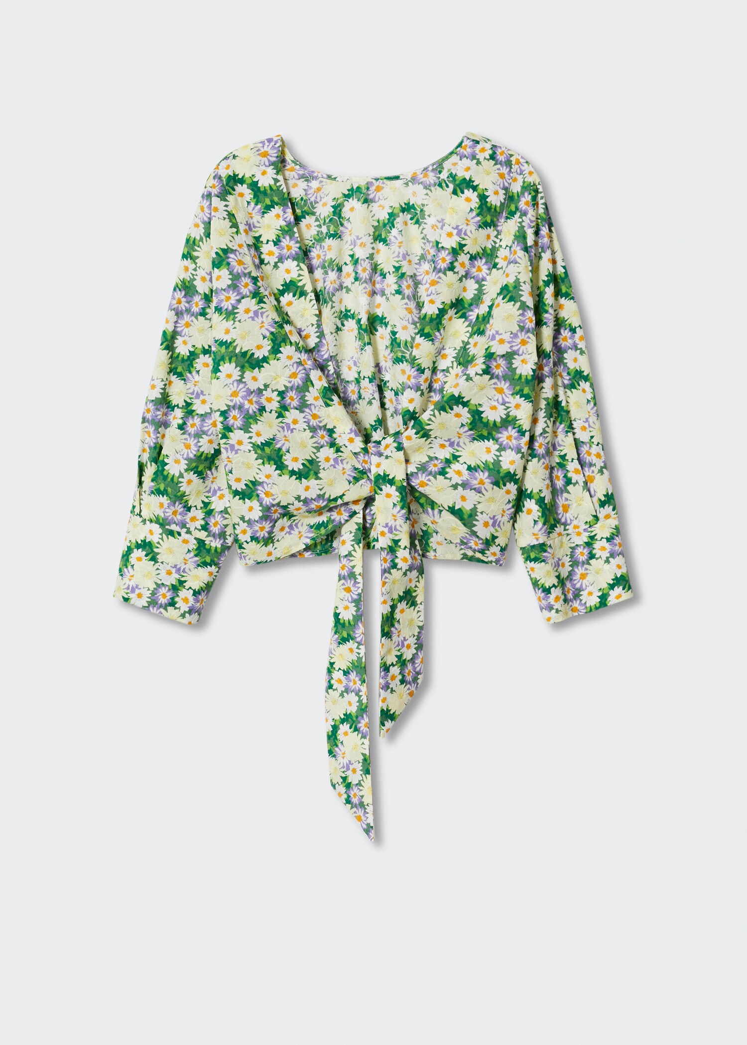 Bluse mit Blumenmuster - Artikel ohne Model