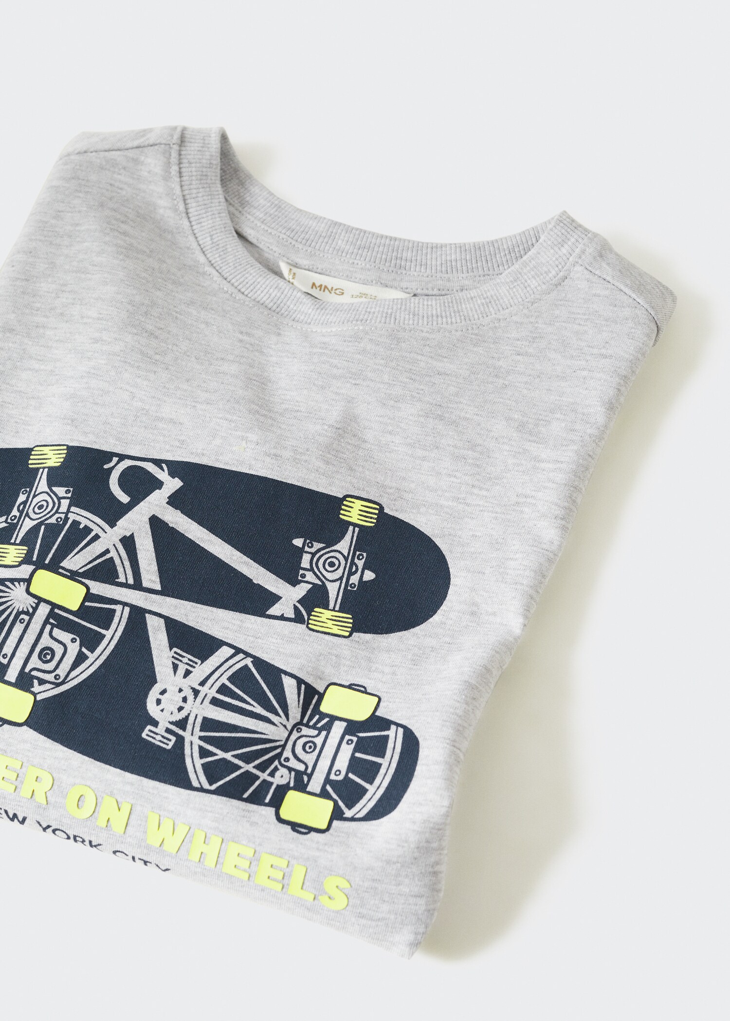 Camiseta manga larga estampada - Detalle del artículo 8