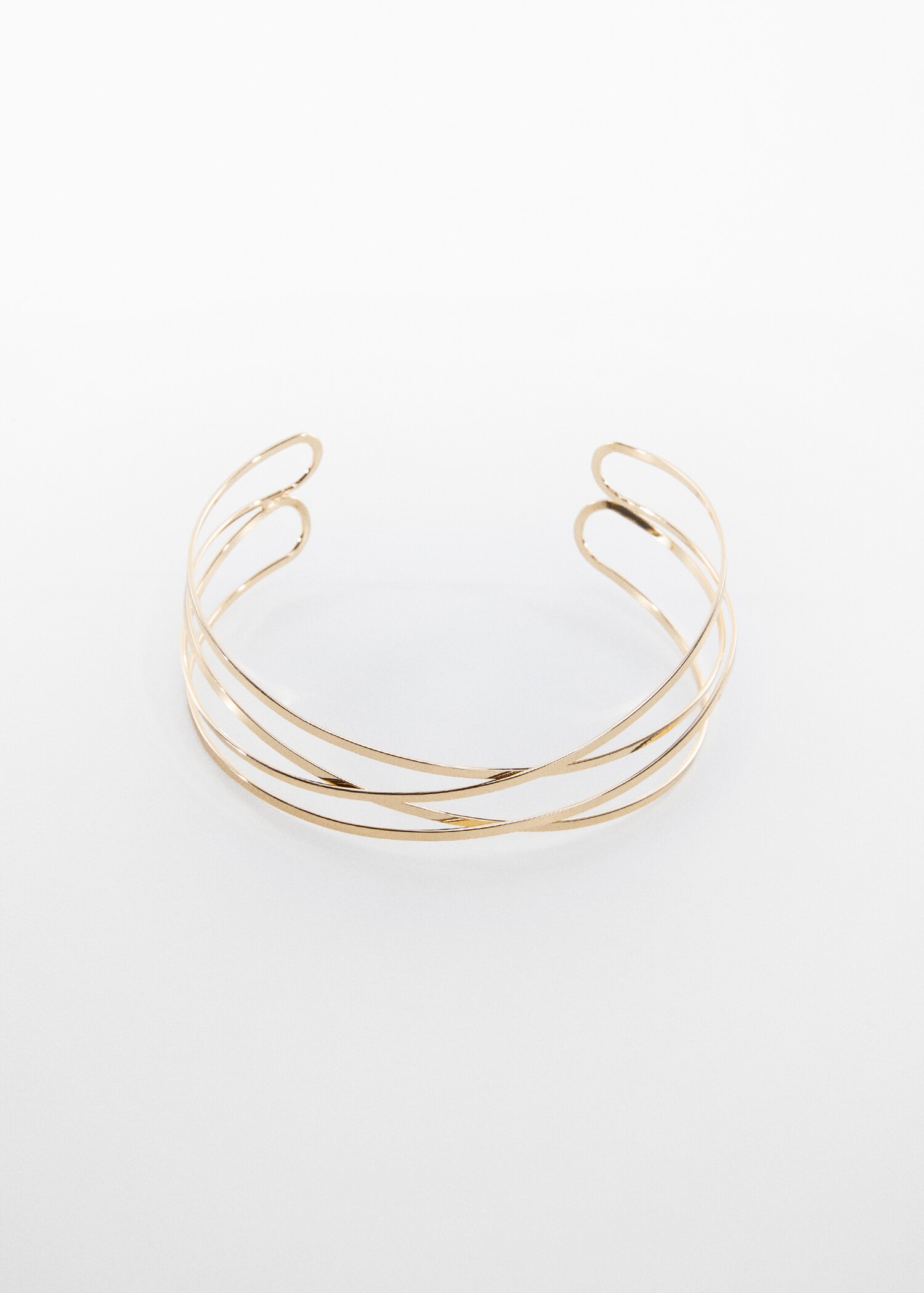 Intertwined necklace - Article without model