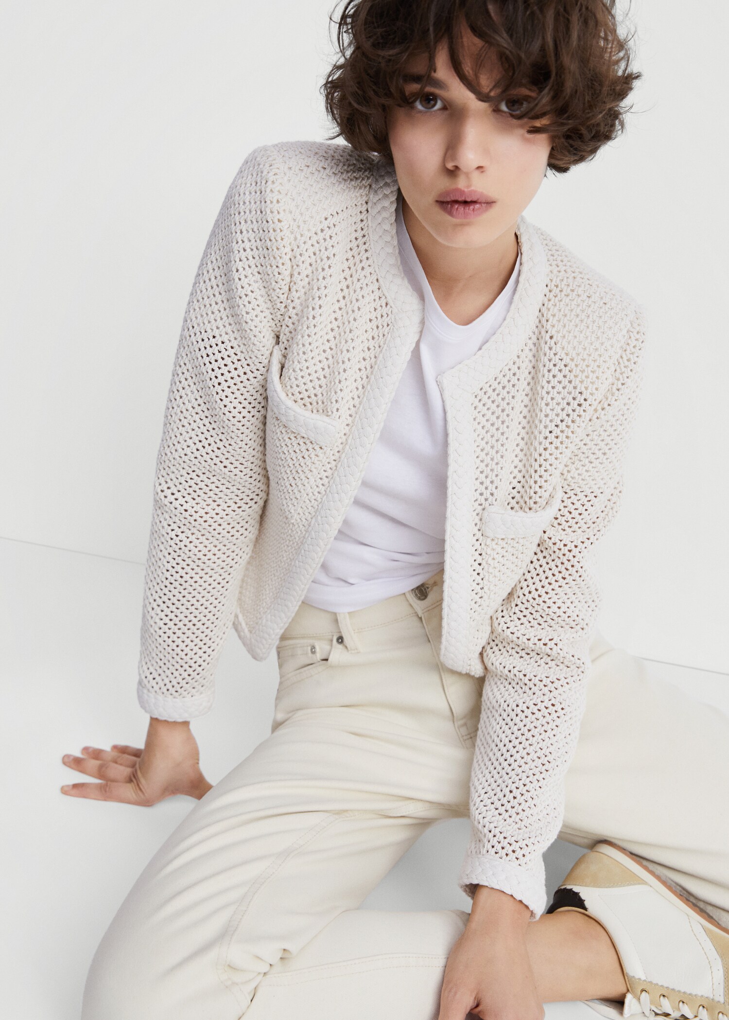 Mom comfort high-rise jeans - Details of the article 2