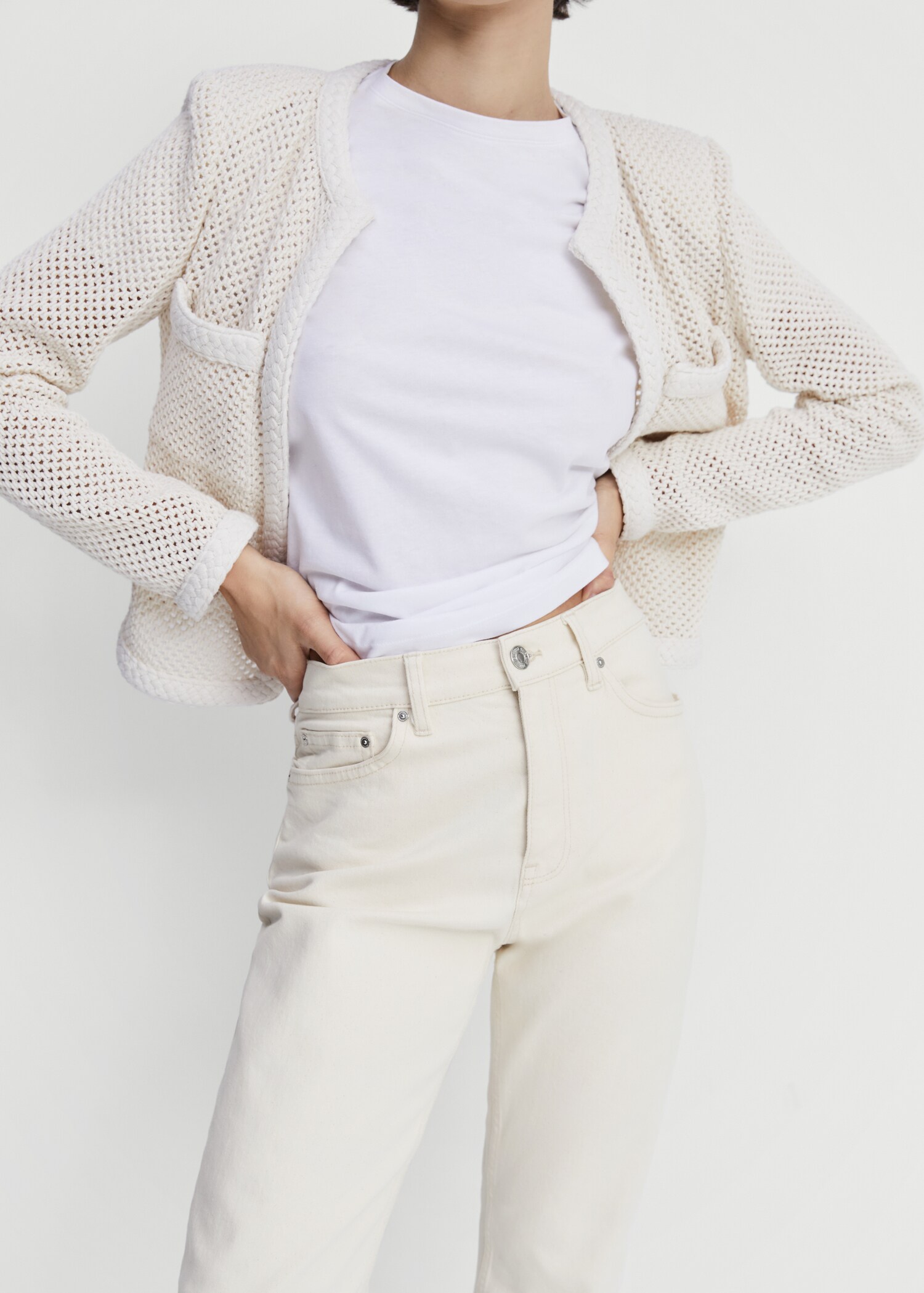 Mom comfort high-rise jeans - Details of the article 6