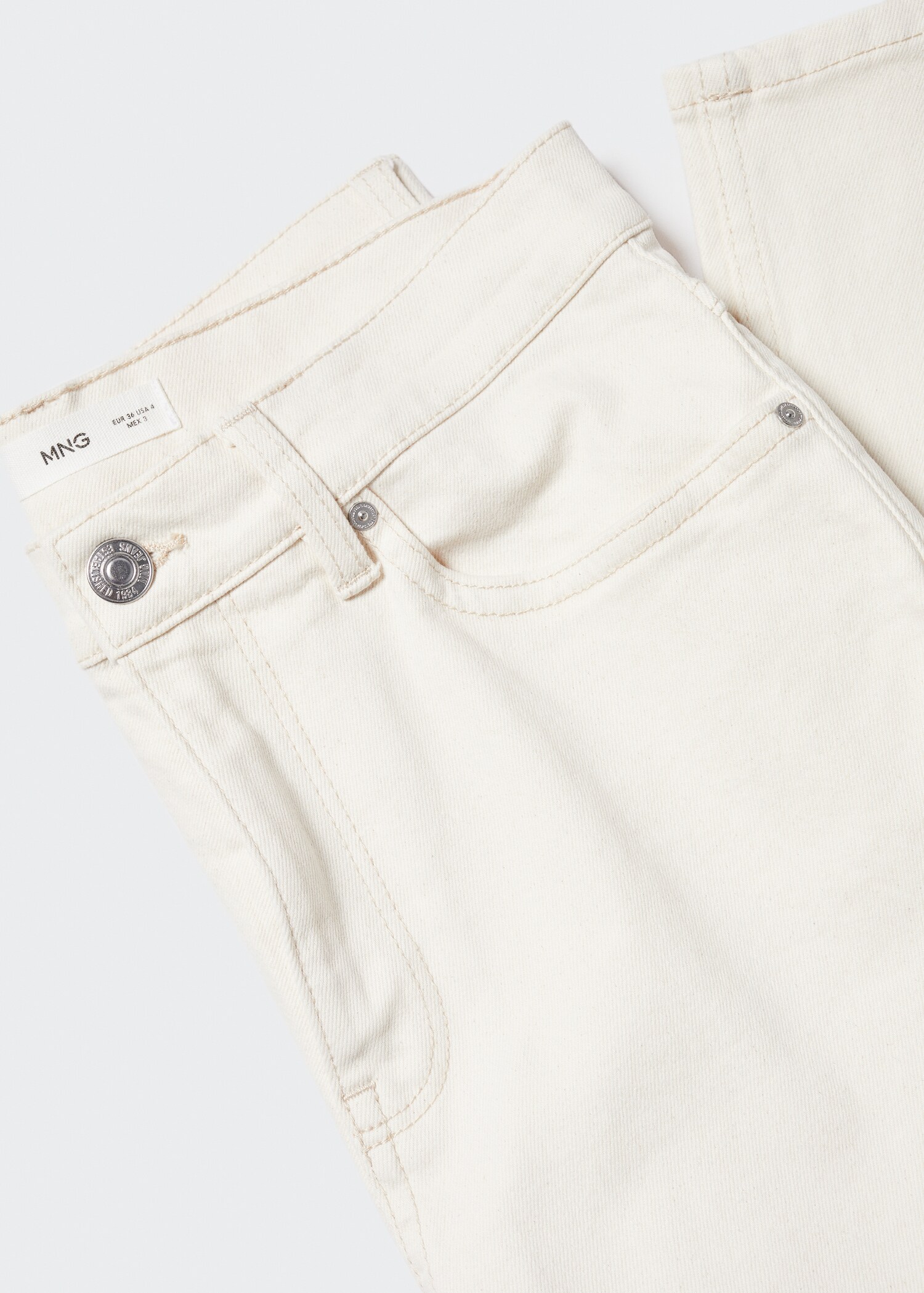Mom comfort high-rise jeans - Details of the article 8