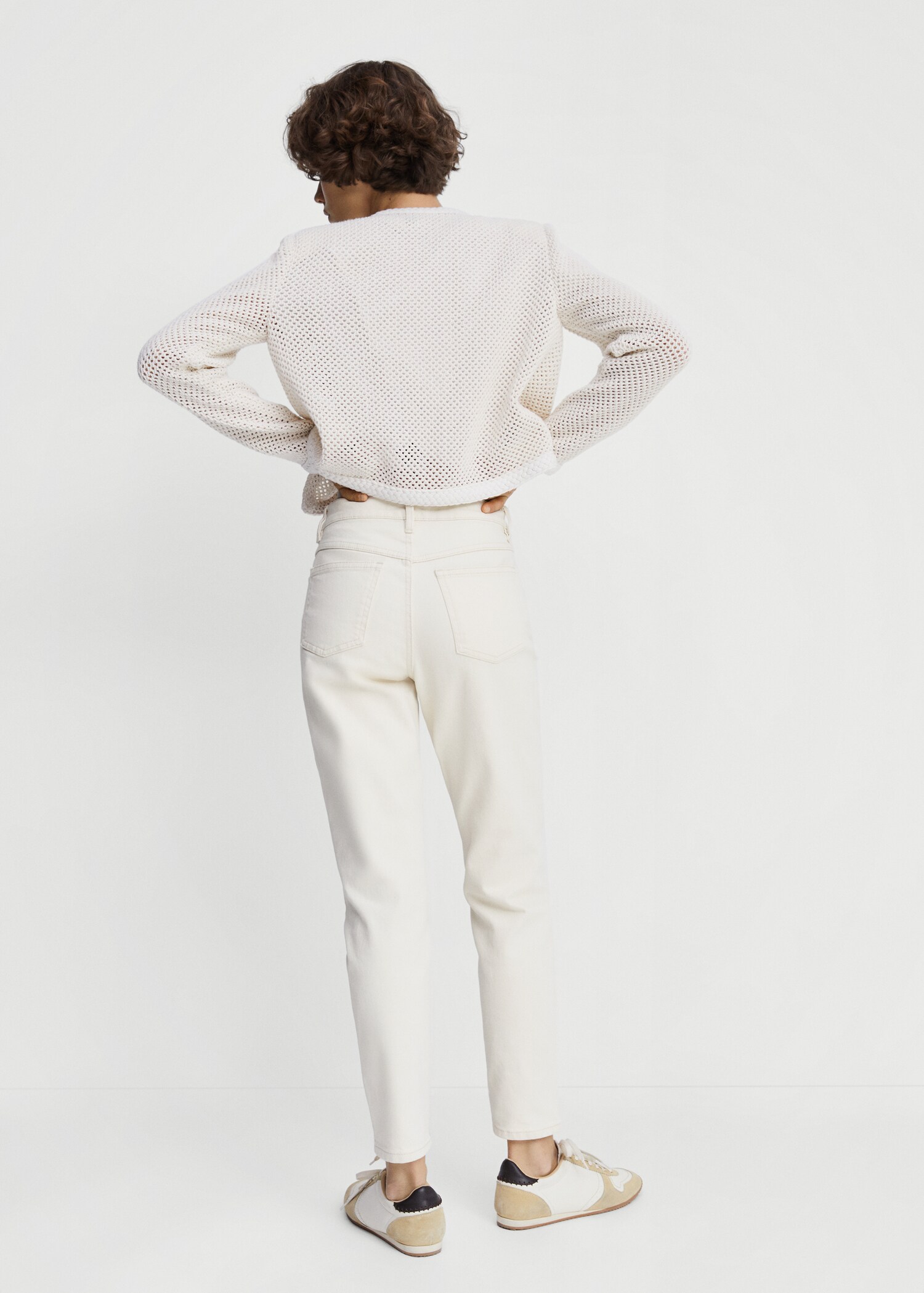 Mom comfort high-rise jeans - Reverse of the article