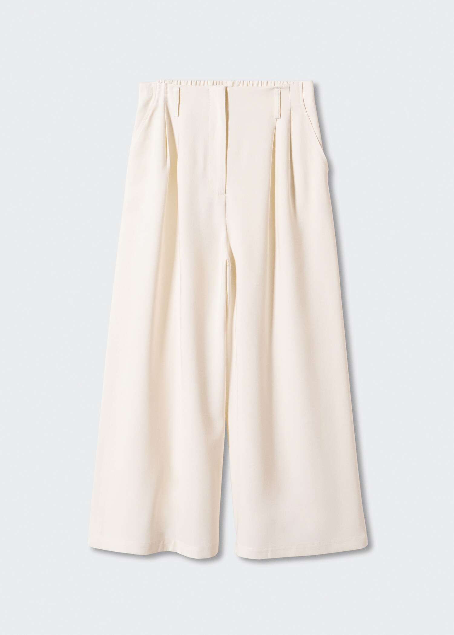 Pleated culottes trousers - Article without model
