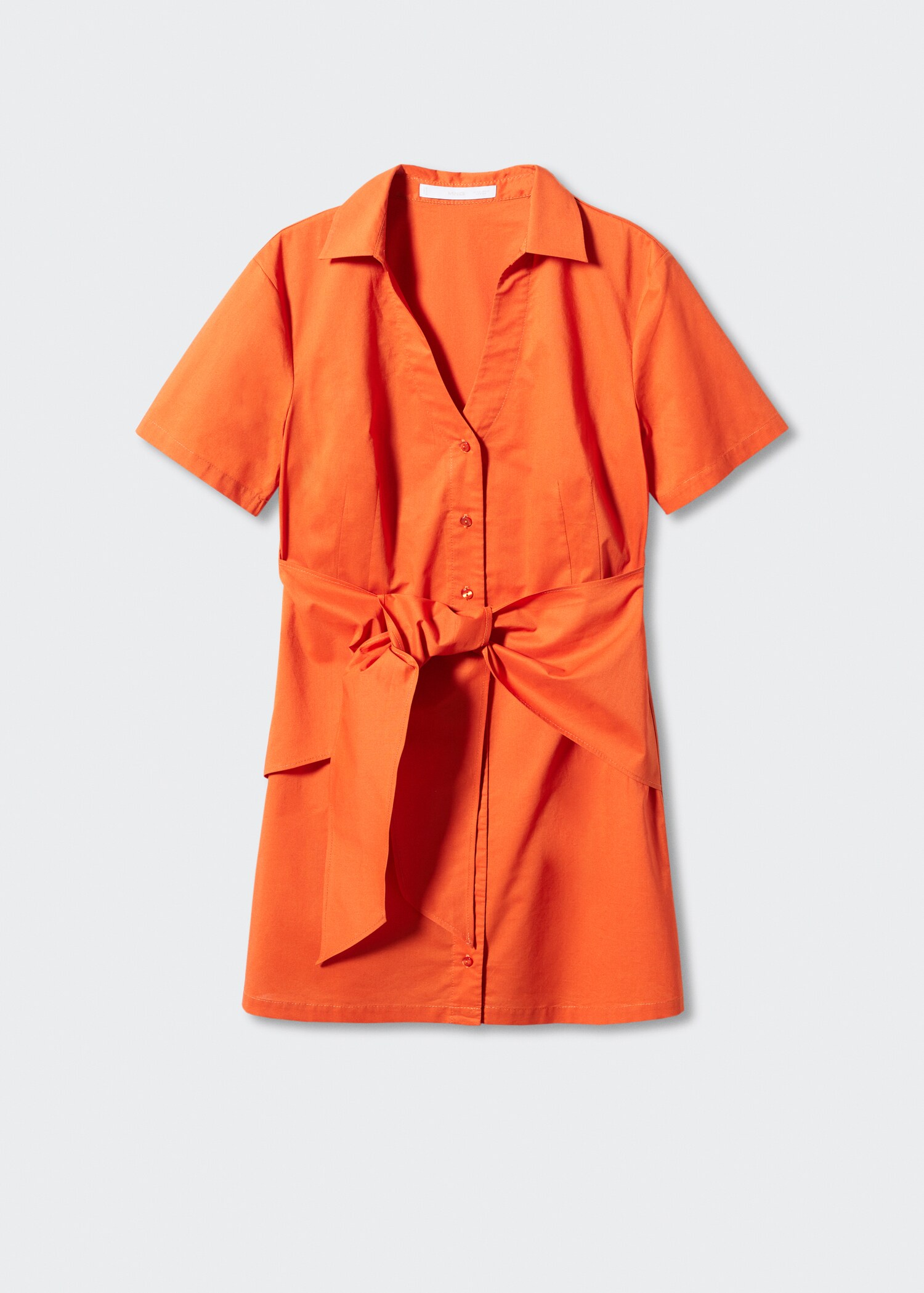 Vestito camicione fiocco - Articolo senza modello