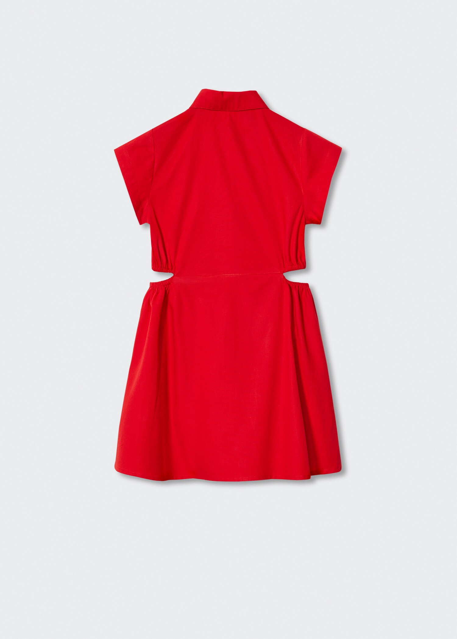Skjortekjole med cut-out - Baksiden av artikkelen