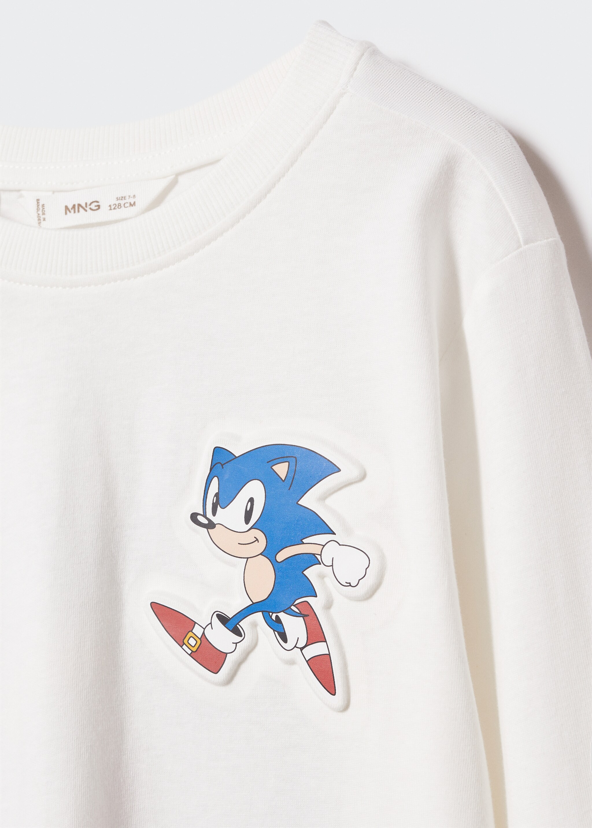Embossed Sonic t-shirt - Details of the article 8