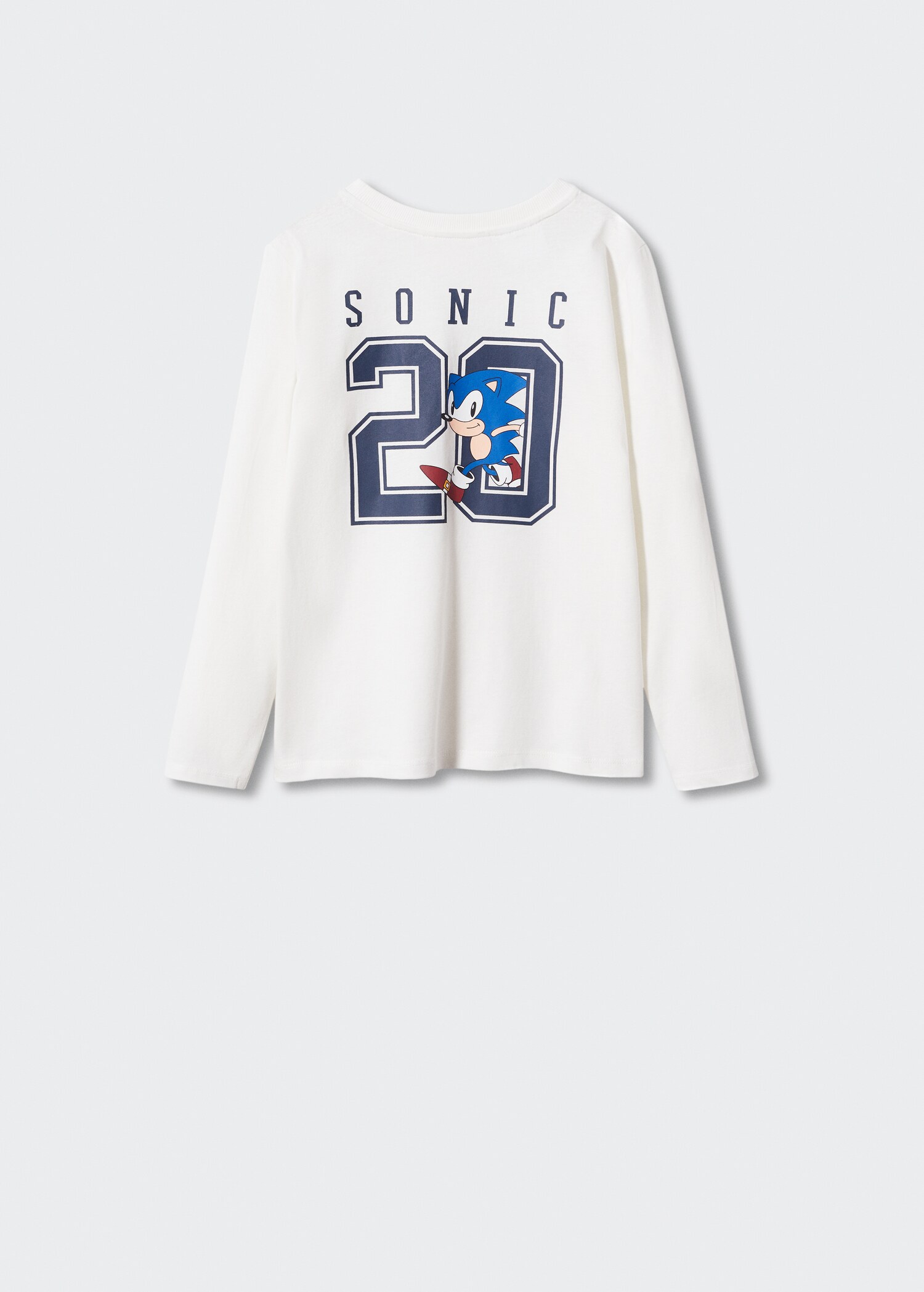 Samarreta Sonic relleu - Revers de l'article