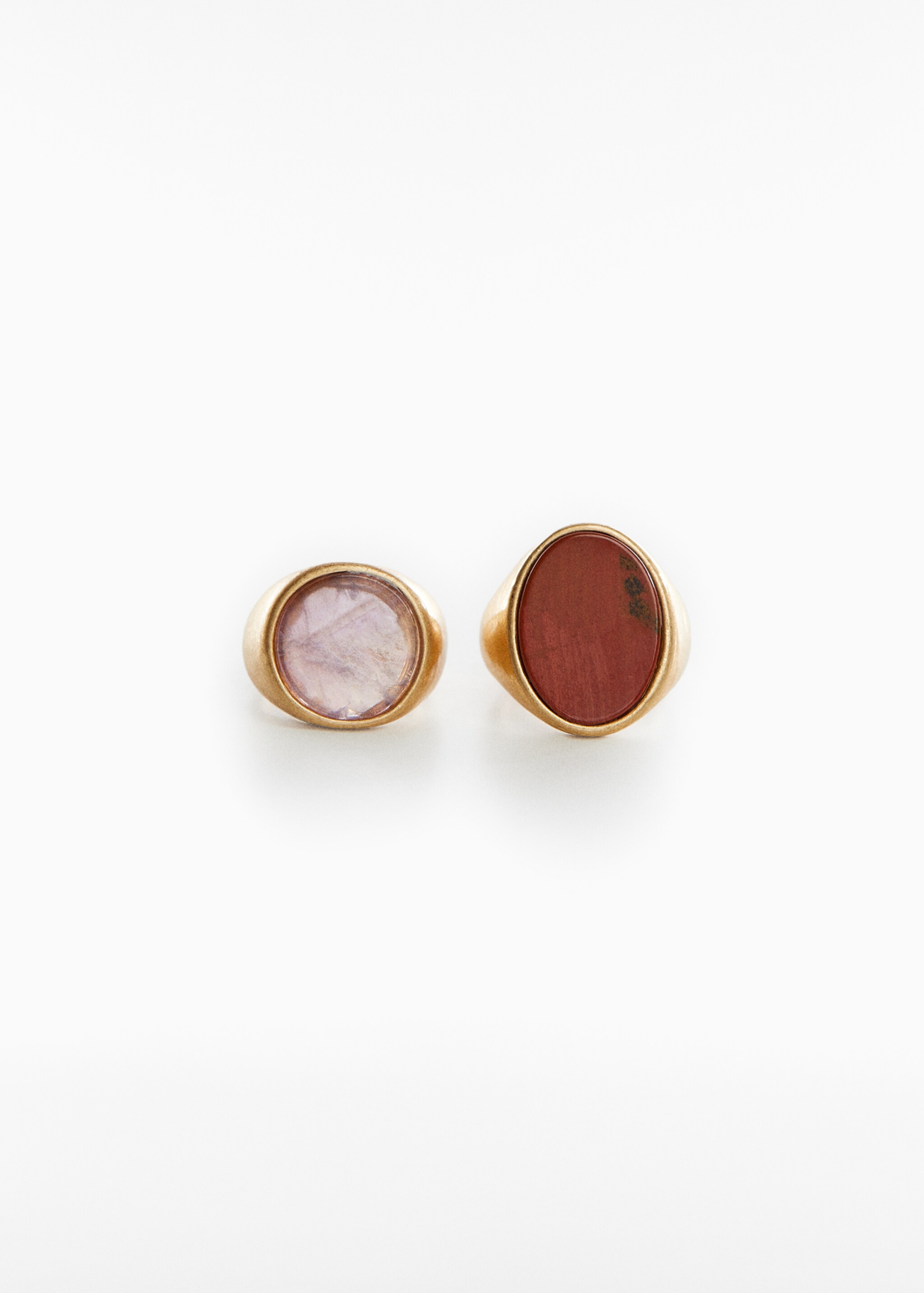 2-pack combined rings - Article without model, Gold. Ref: 47050415-00.