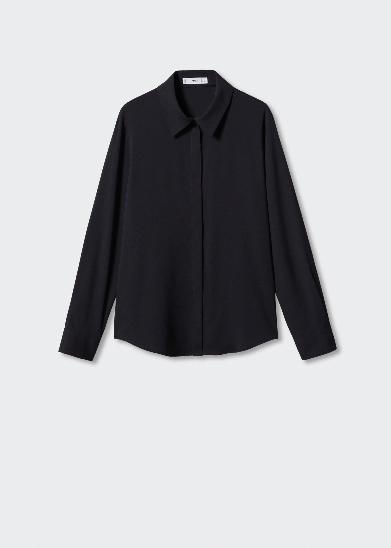 Buttoned flowy shirt - Article without model