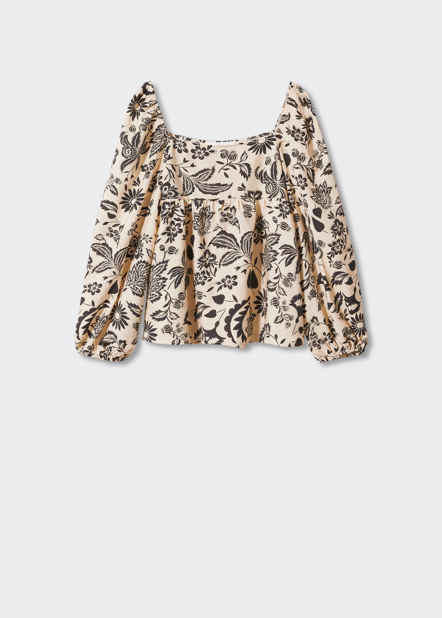 Puffed sleeves blouse - Article without model