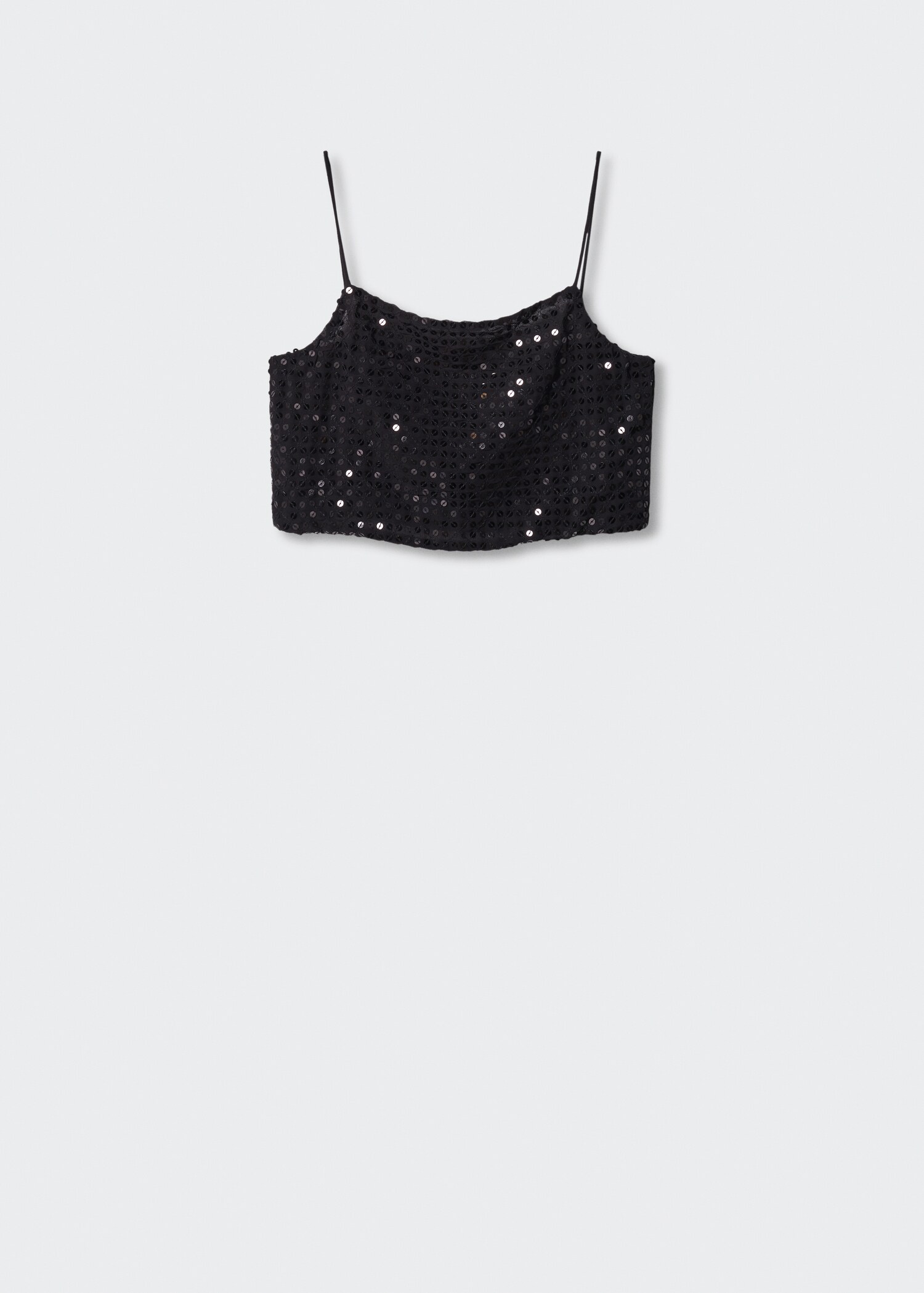 Crop top sequins - Article sans modèle