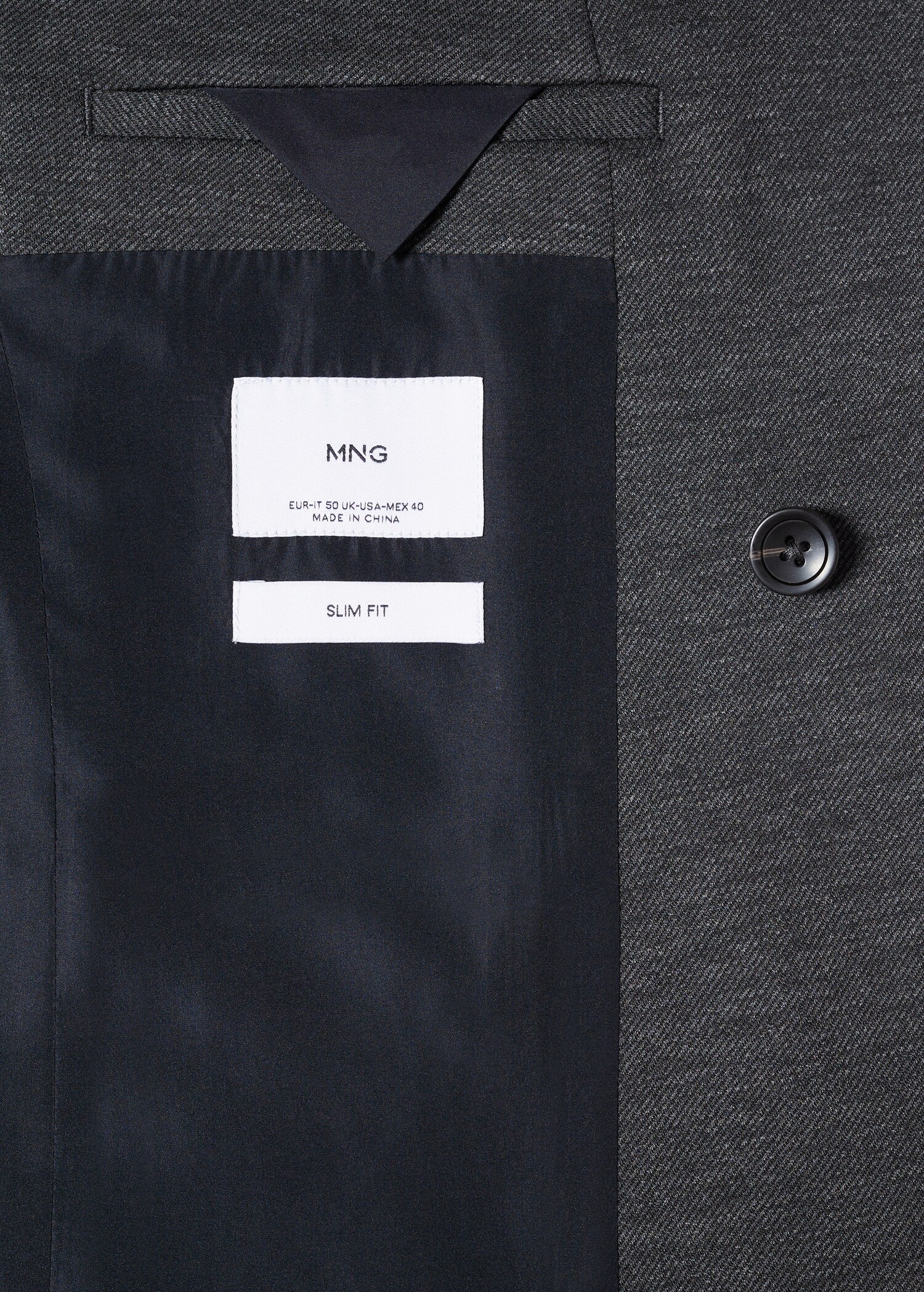Slim-fit double-breasted jacket - Details of the article 8