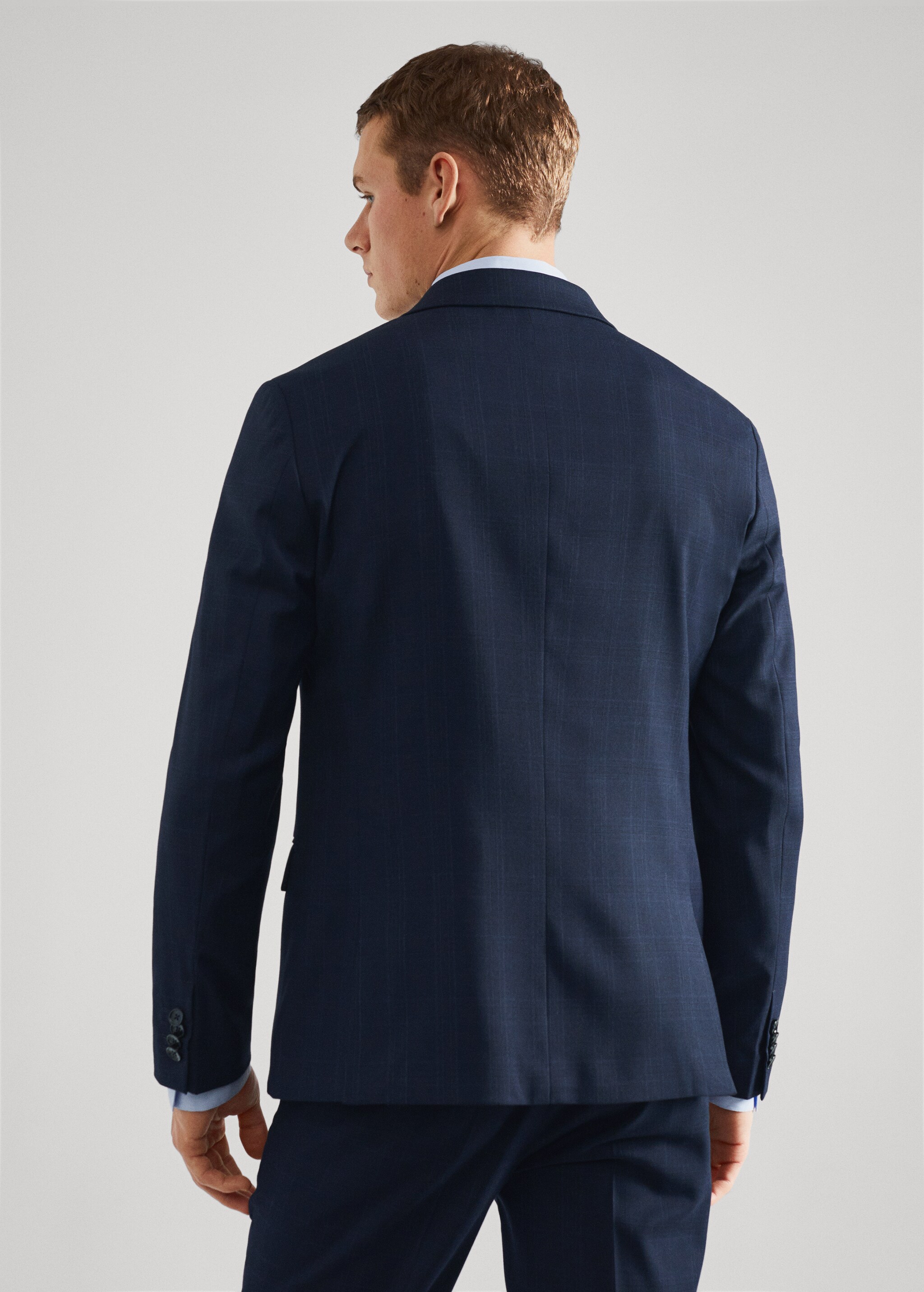 Super slim-fit suit jacket - Reverse of the article