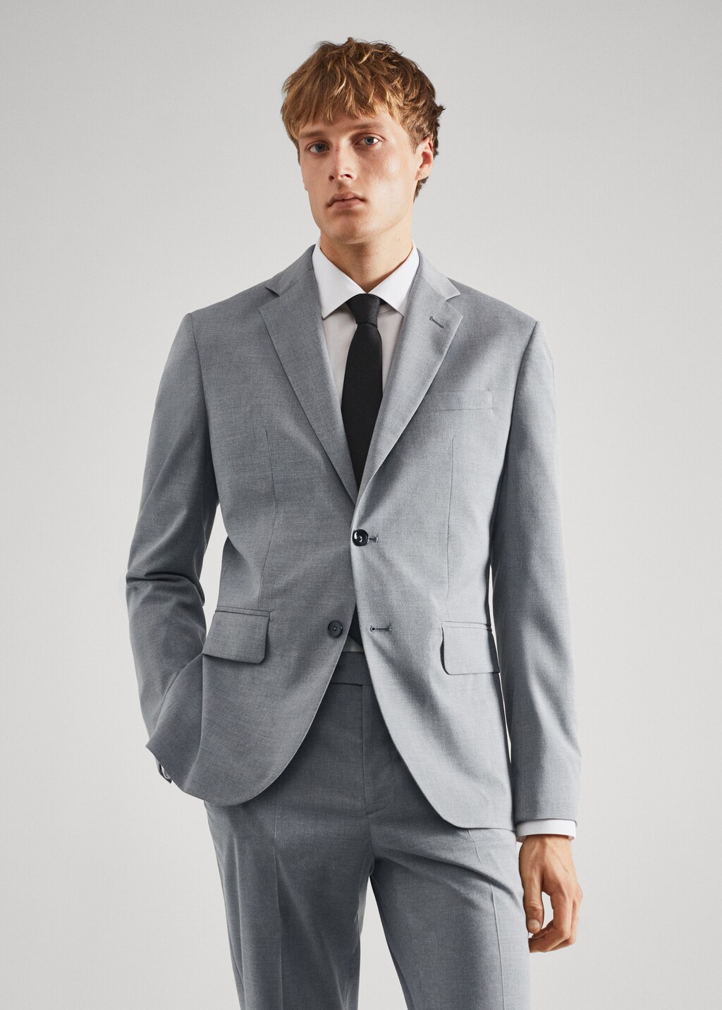 Slim fit suit blazer