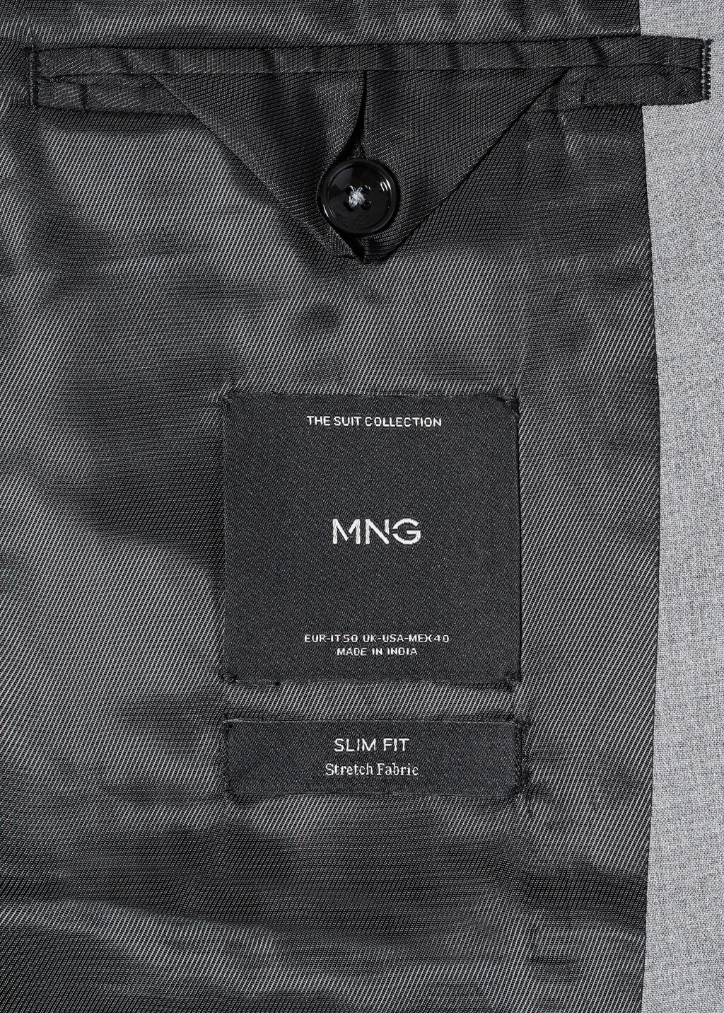 Slim fit suit jacket