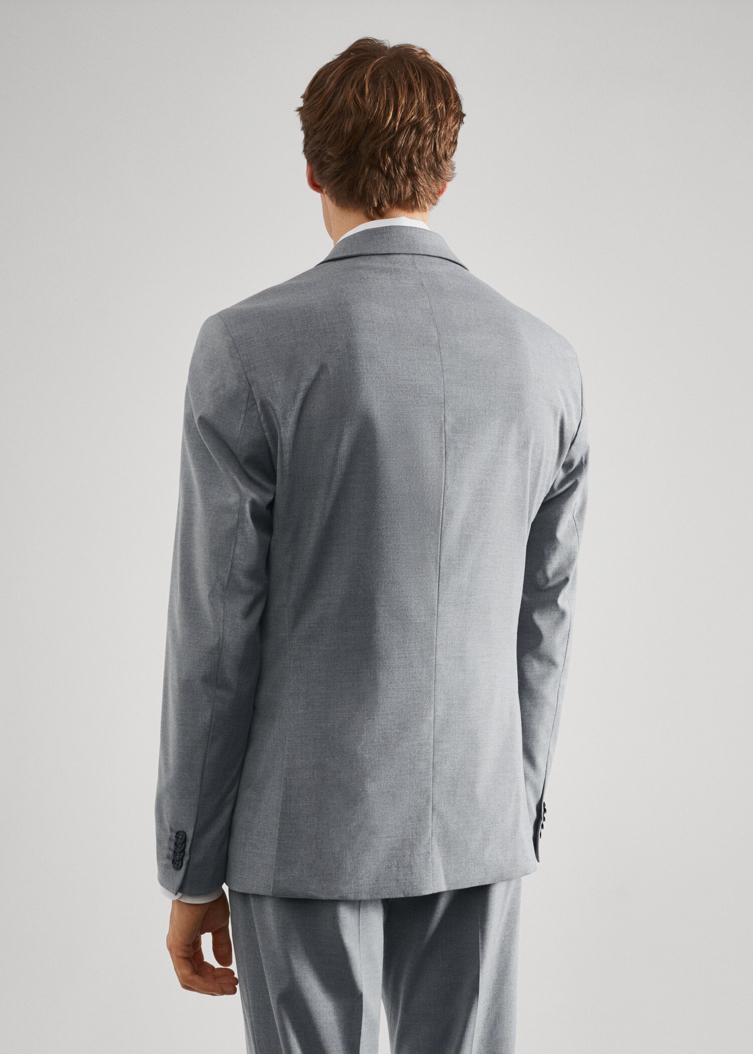 Veste de costume slim fit - Verso de l’article