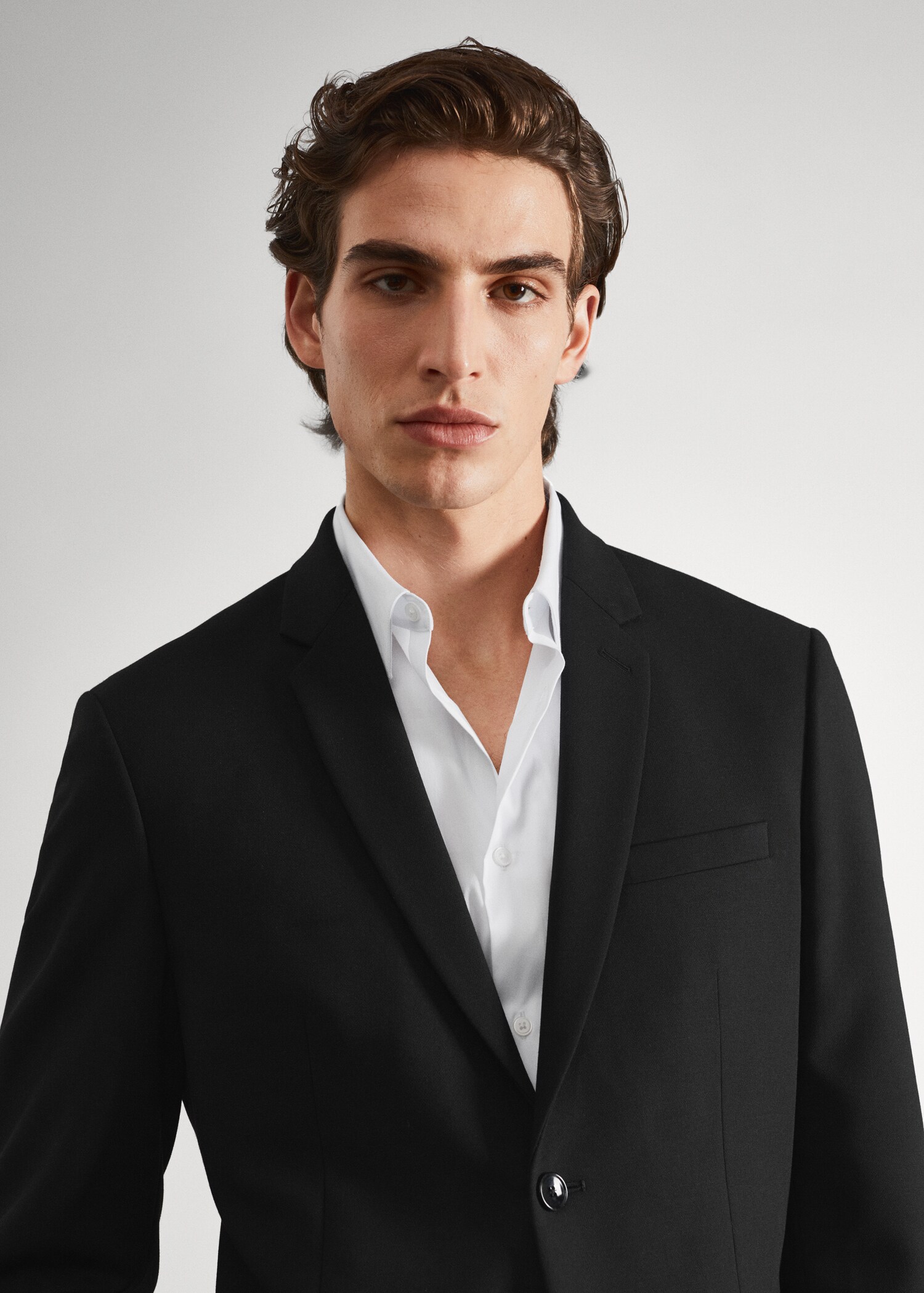 Super slim-fit suit jacket - Details of the article 1