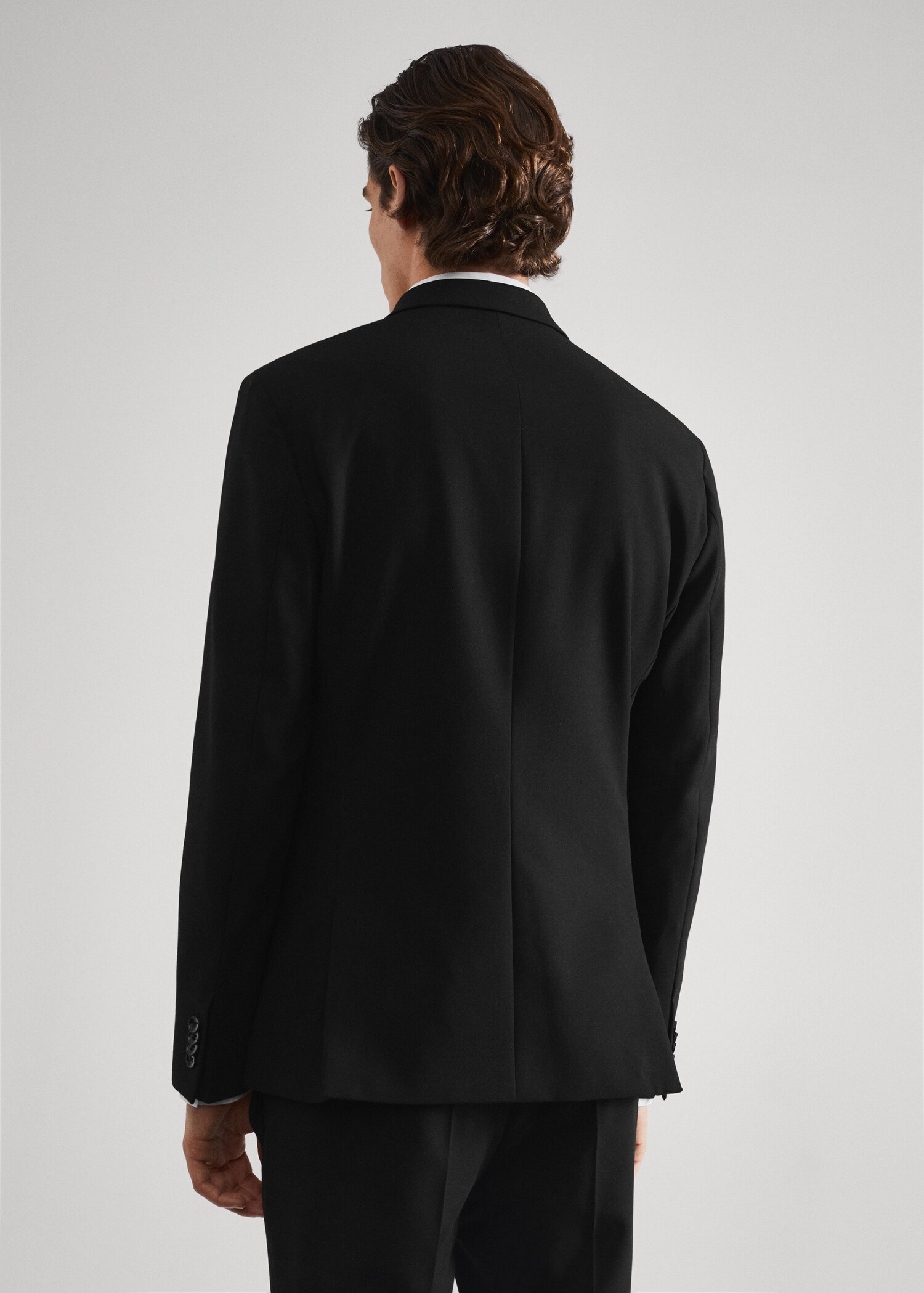 Super slim-fit suit jacket - Reverse of the article