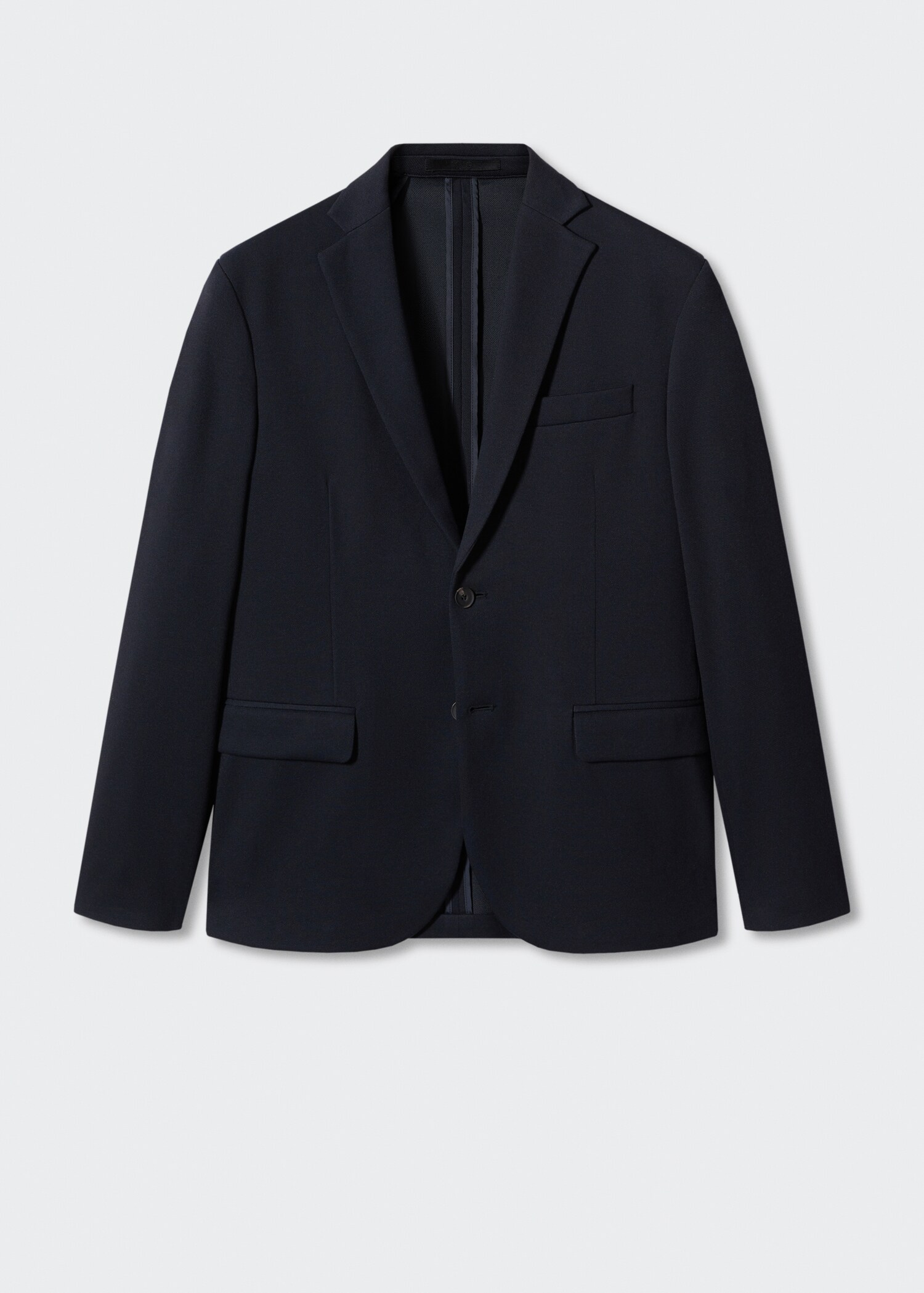 Blazer slim fit i mikrostruktur - Artikkel uten modell