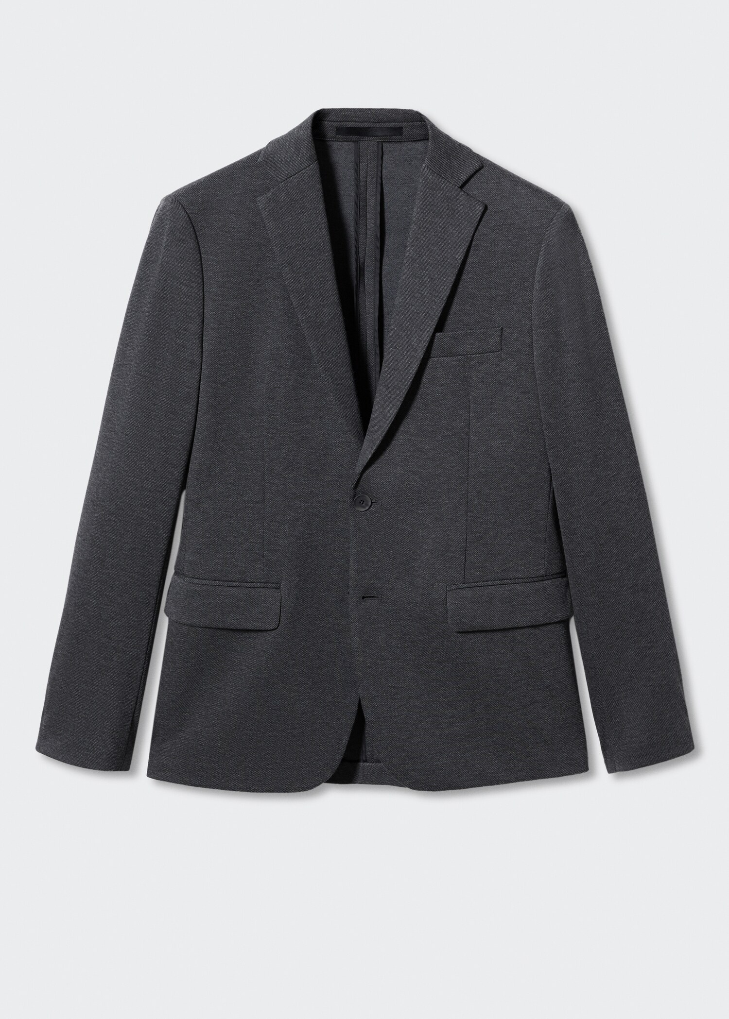 Teksturowana marynarka slim fit - Artykuł bez modela/modelki