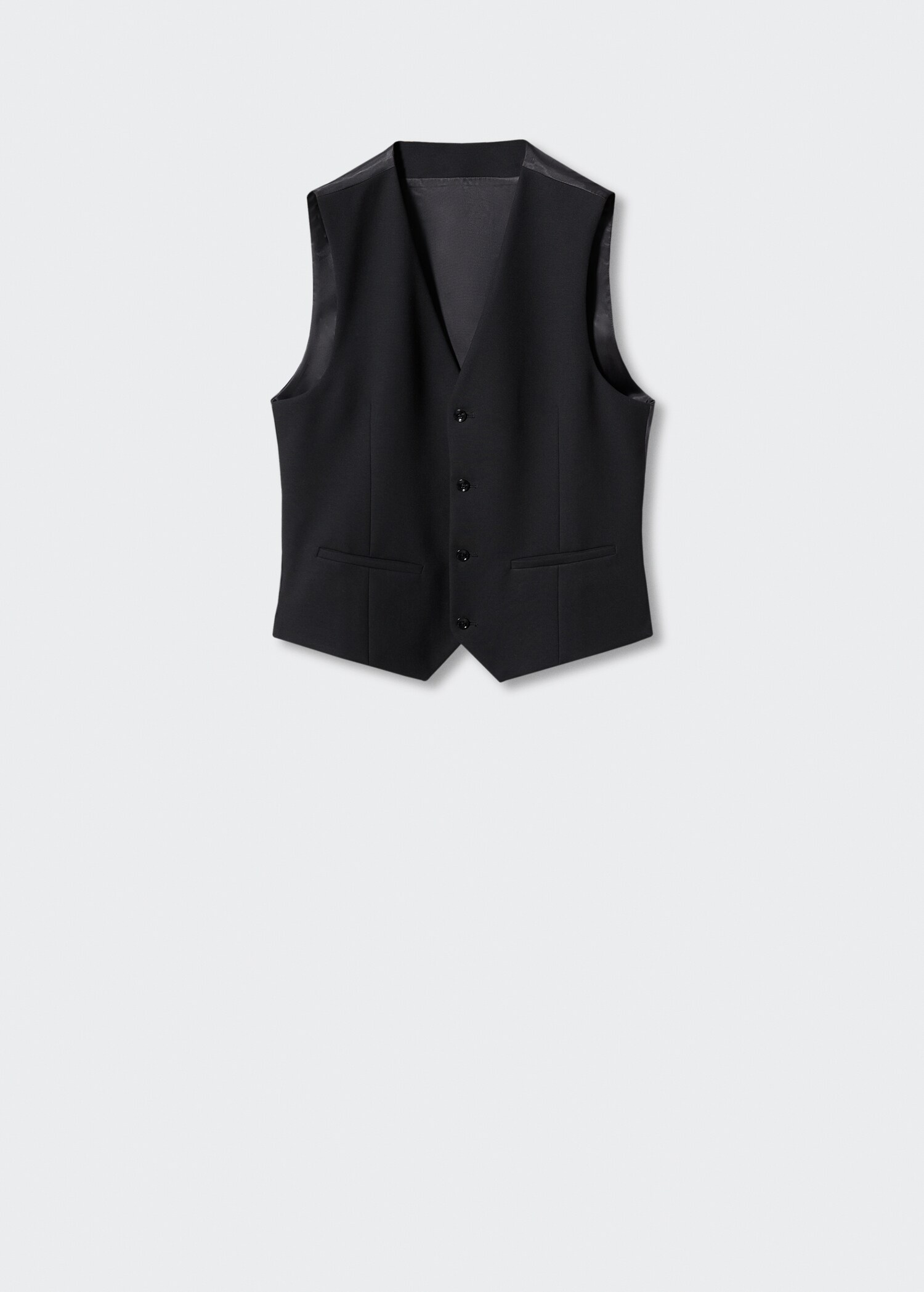 Super slim-fit suit vest - Article without model
