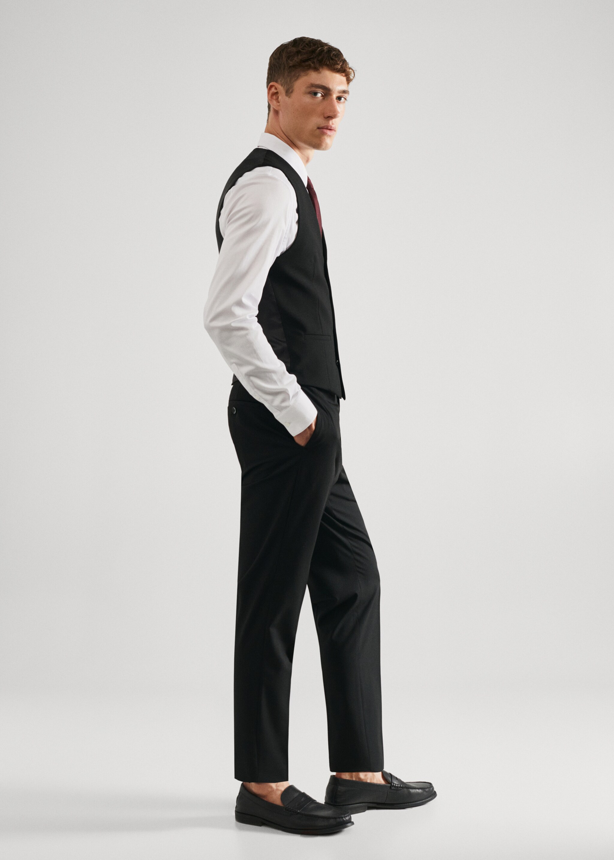 Super slim fit gilet - Detail van het artikel 2