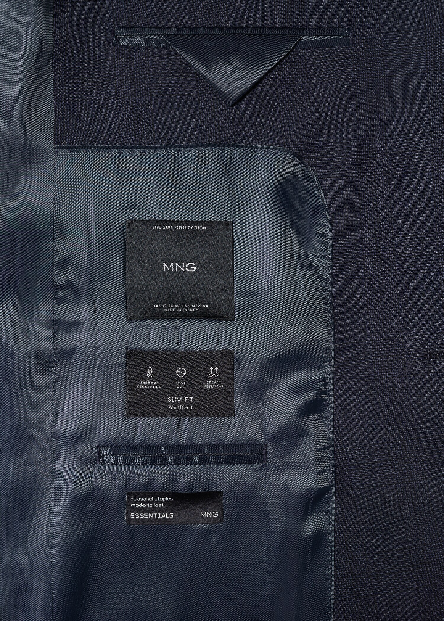 Americana vestit llana slim fit - Detall de l'article 8