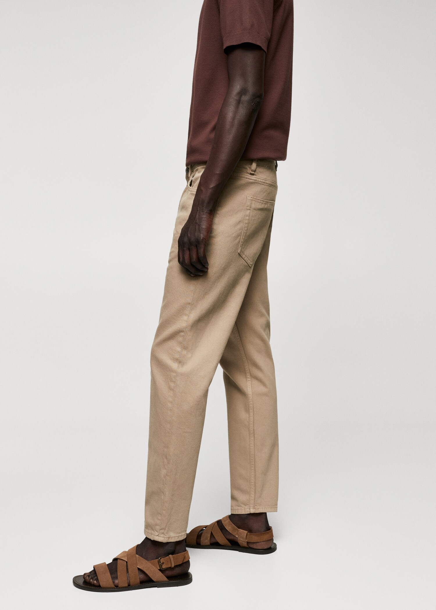 Ben tapered cropped jeans - Details of the article 2