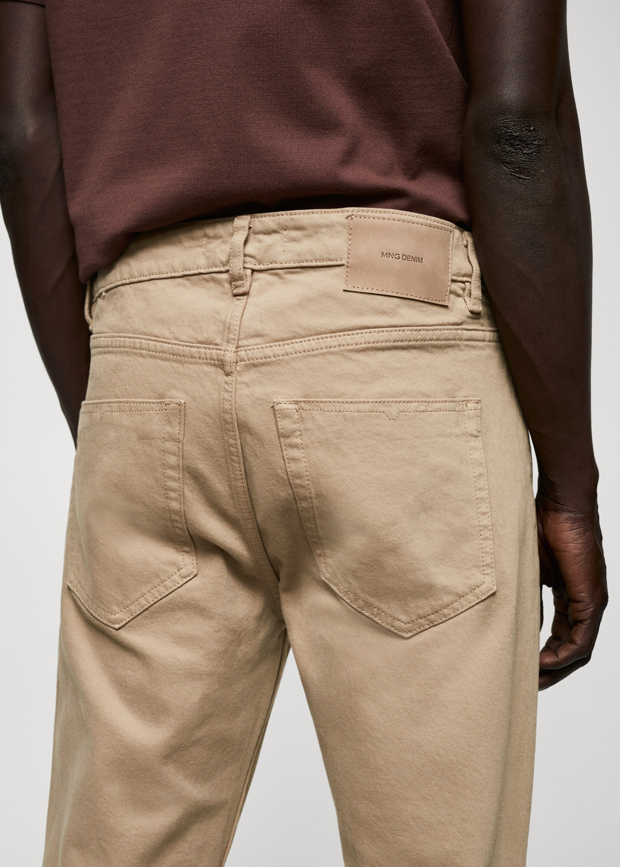 Ben tapered cropped jeans - Details of the article 6