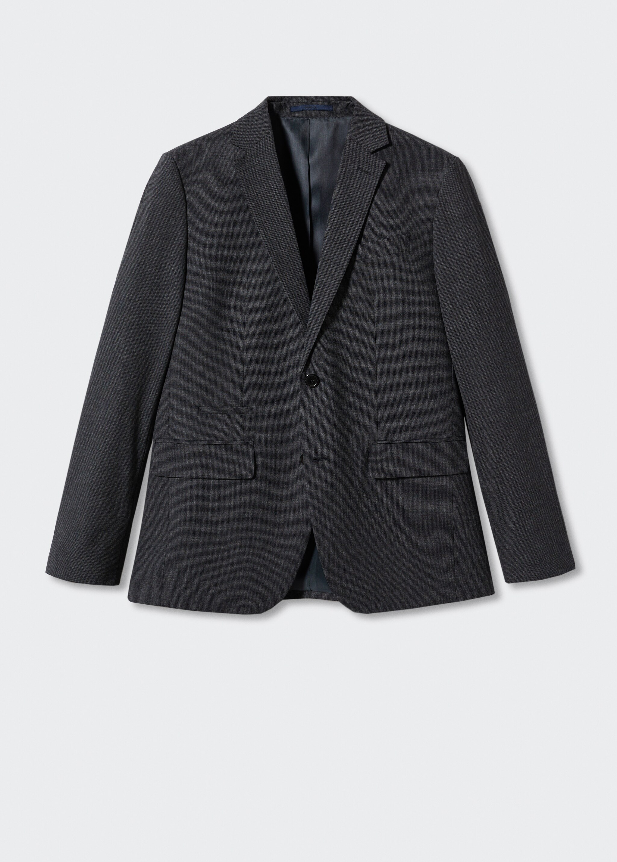 Slim-fit wool suit jacket - Article without model